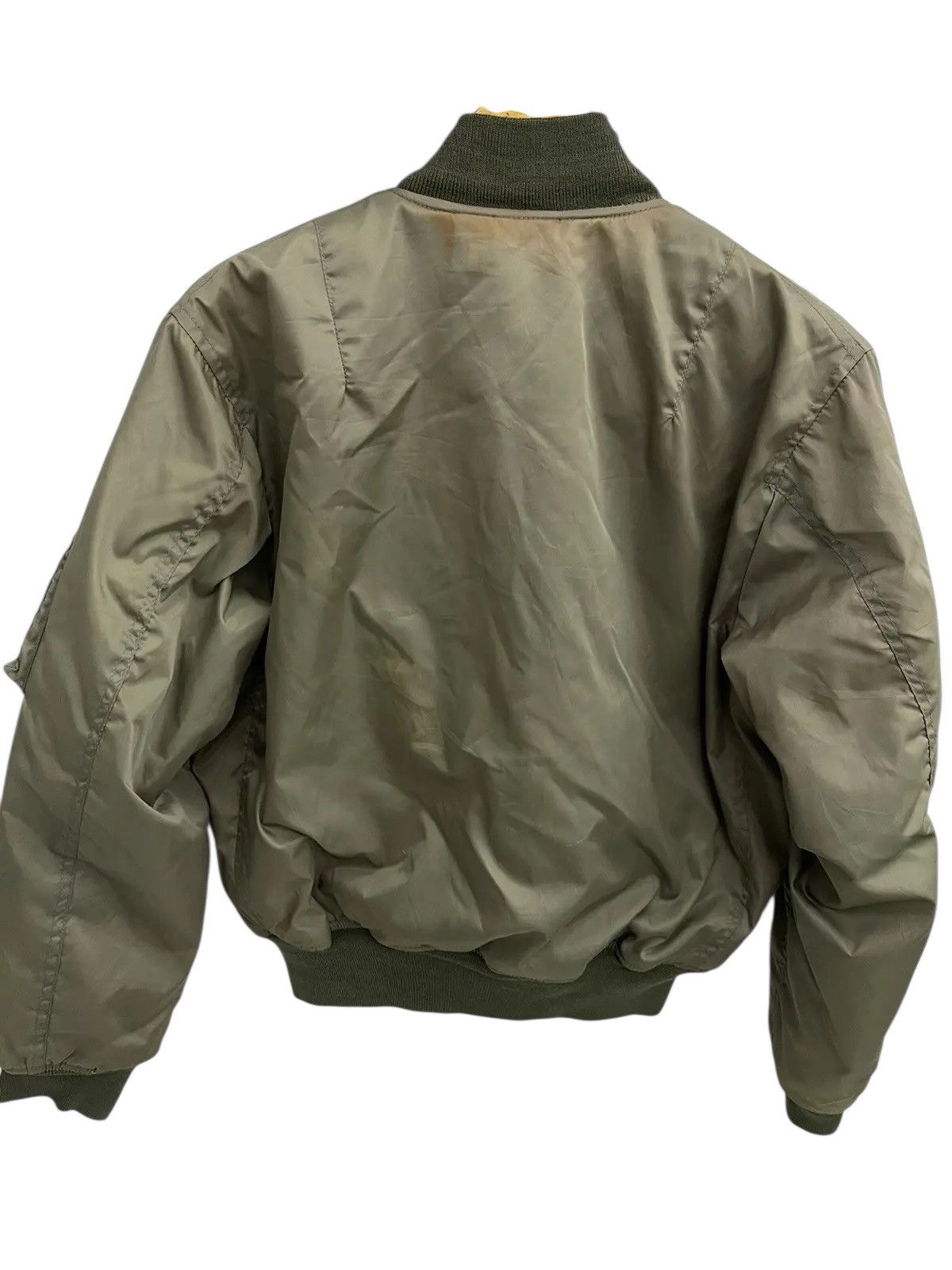 Alpha Industries Alpha Industries MA-1 Flight Jacket Sage Green USAF Bomber Size US M / EU 48-50 / 2 - 6 Thumbnail