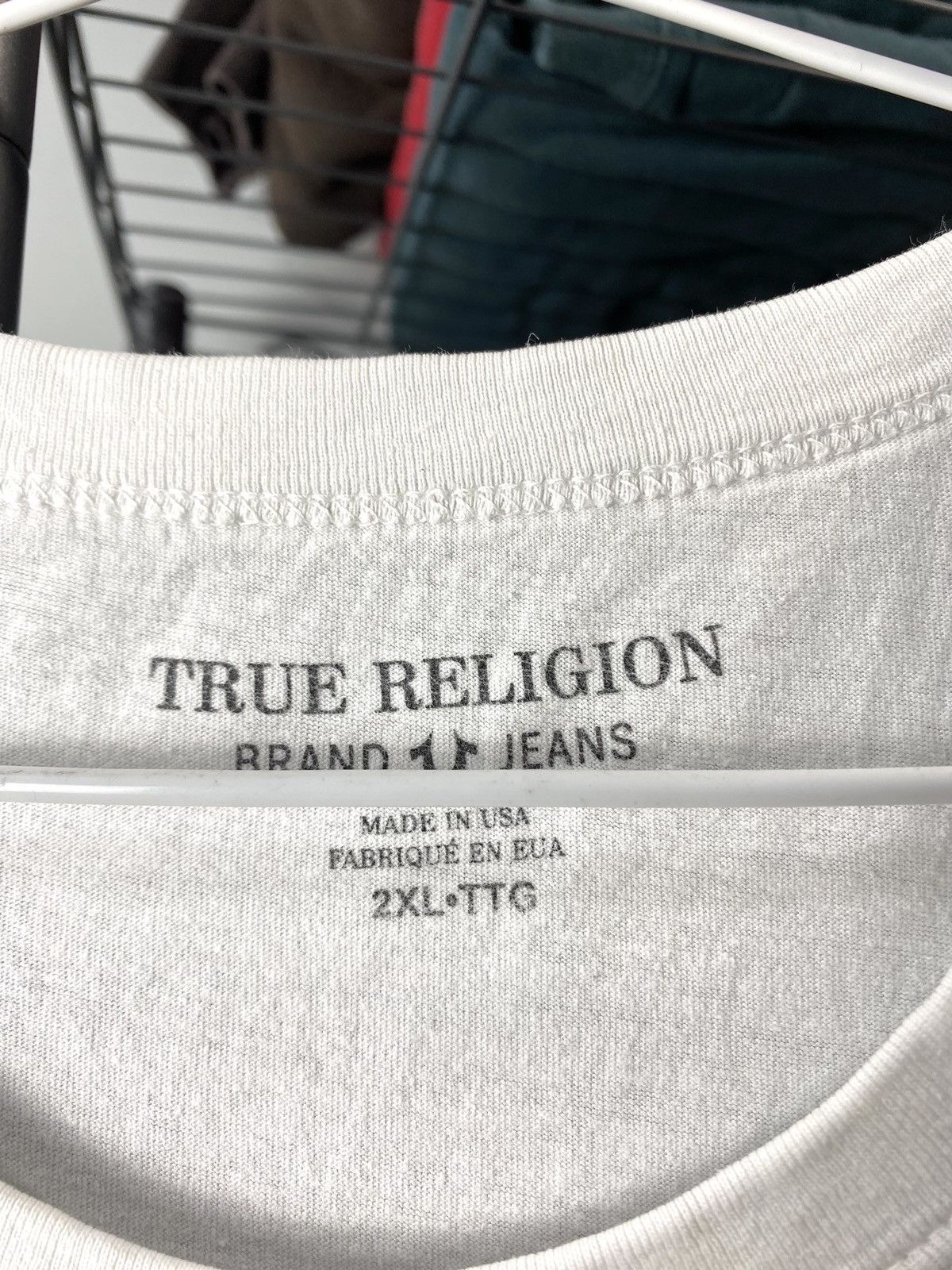 True Religion Vintage True Religion T Shirt Size US XXL / EU 58 / 5 - 5 Thumbnail