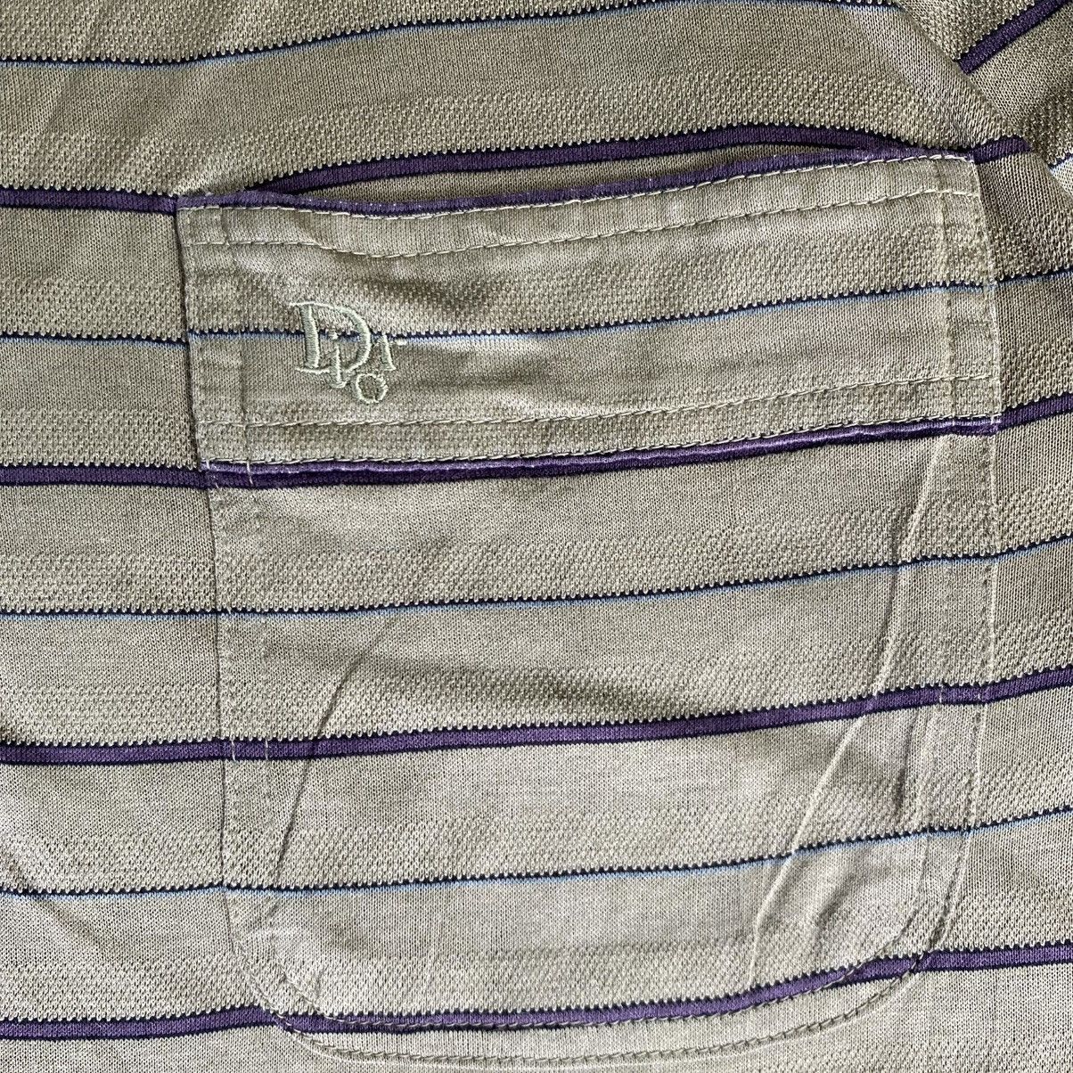 Christian Dior Monsieur Vintage 90s Christian Dior Stripe Polos Long Sleeve Shirt Size US M / EU 48-50 / 2 - 4 Thumbnail