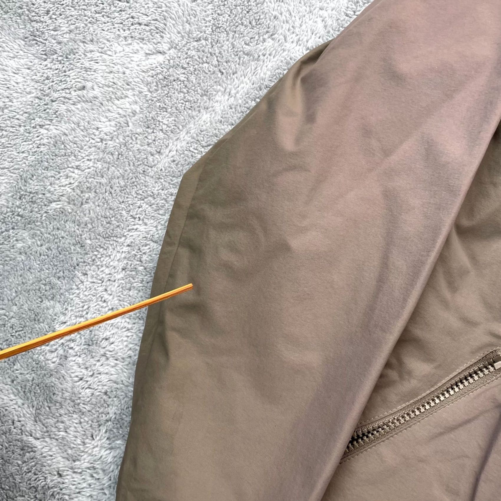Vintage VINTAGE L.L. Bean Jacket Mens M Parka Nylon Gray Purple Zip Full Zip Pockets Stand-Up Collar Short Coat Size US M / EU 48-50 / 2 - 7 Thumbnail