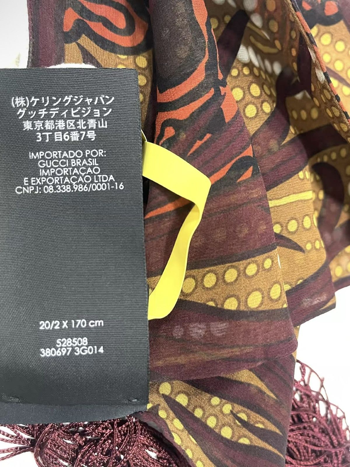 Gucci Silk scarf Size ONE SIZE - 6 Thumbnail