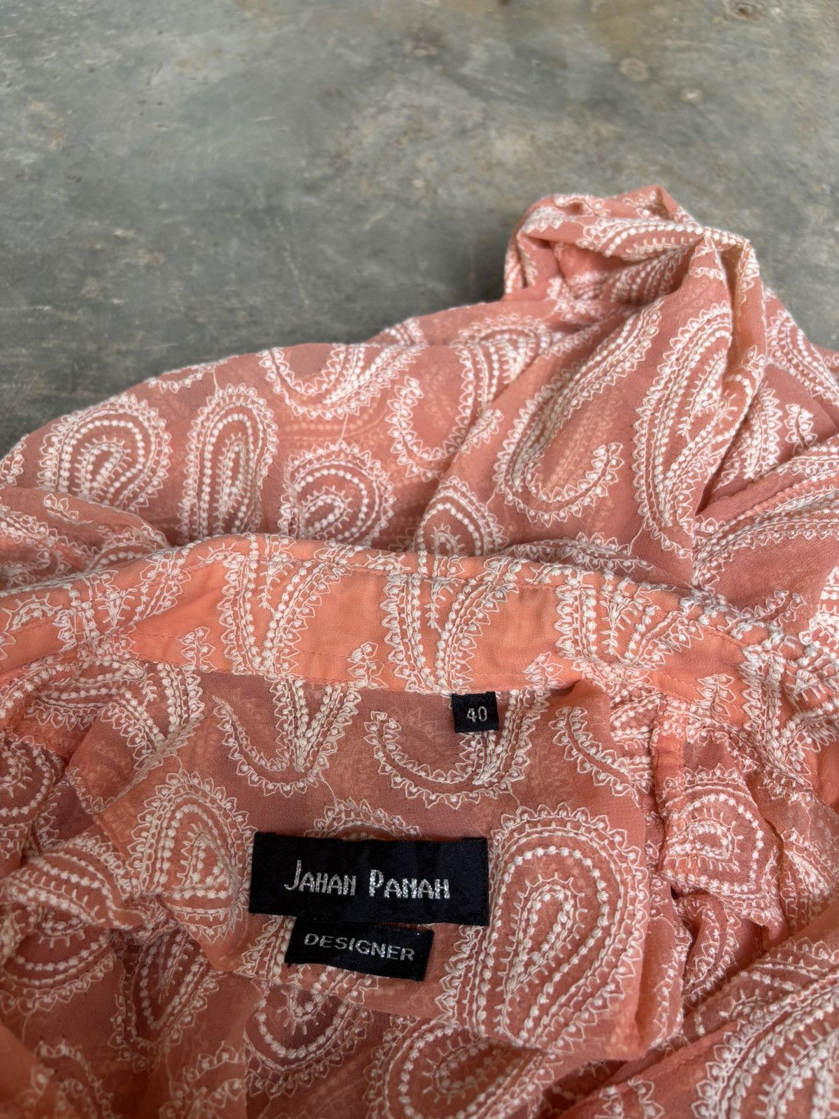 Designer × Japanese Brand Designer Janah Panah Shirt Size 40 Size US L / EU 52-54 / 3 - 7 Thumbnail