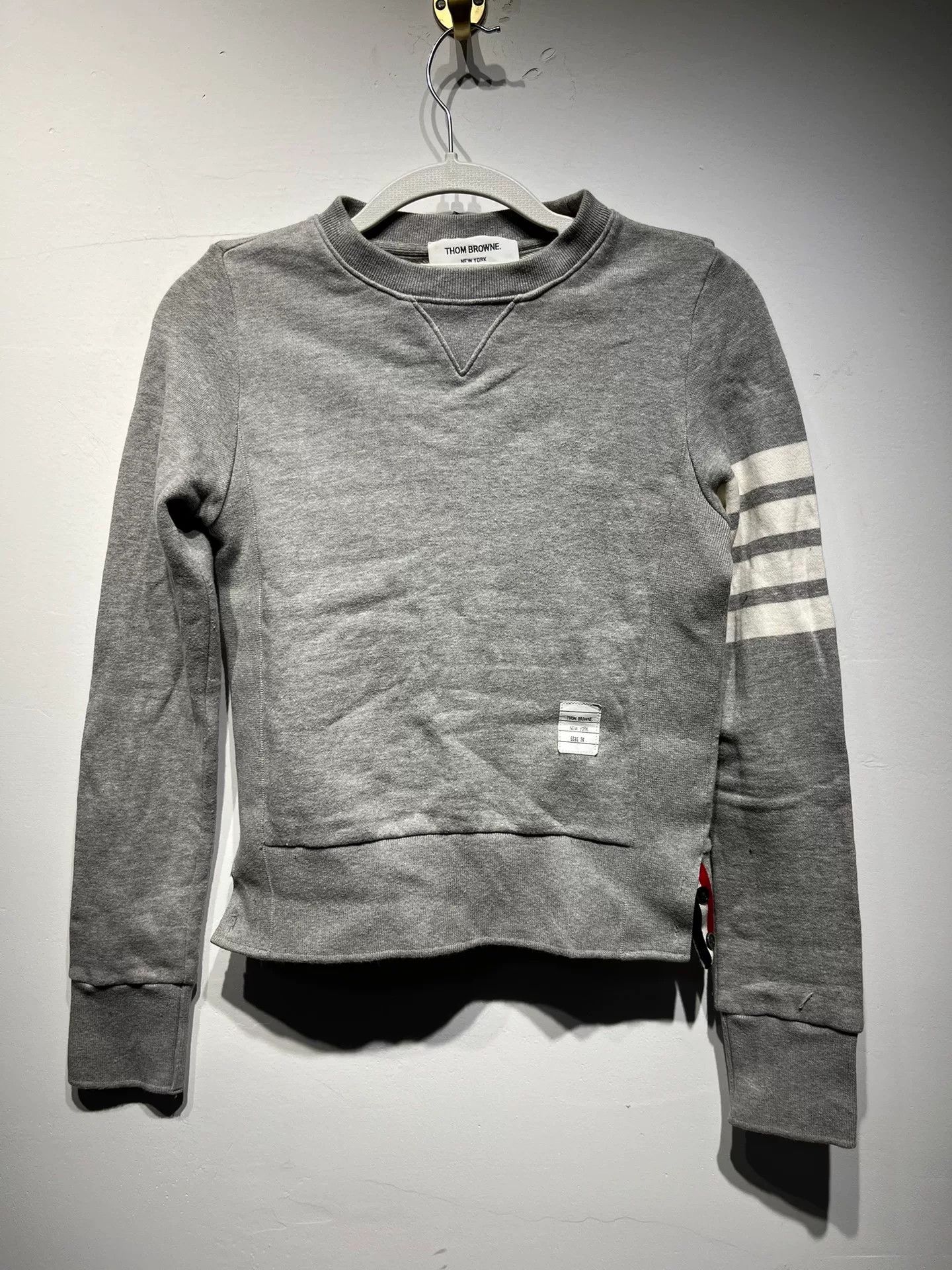 Thom Browne Thom Browne Striped Brown Hoodie 38 Women Size S / US 4 / IT 40 - 1 Thumbnail