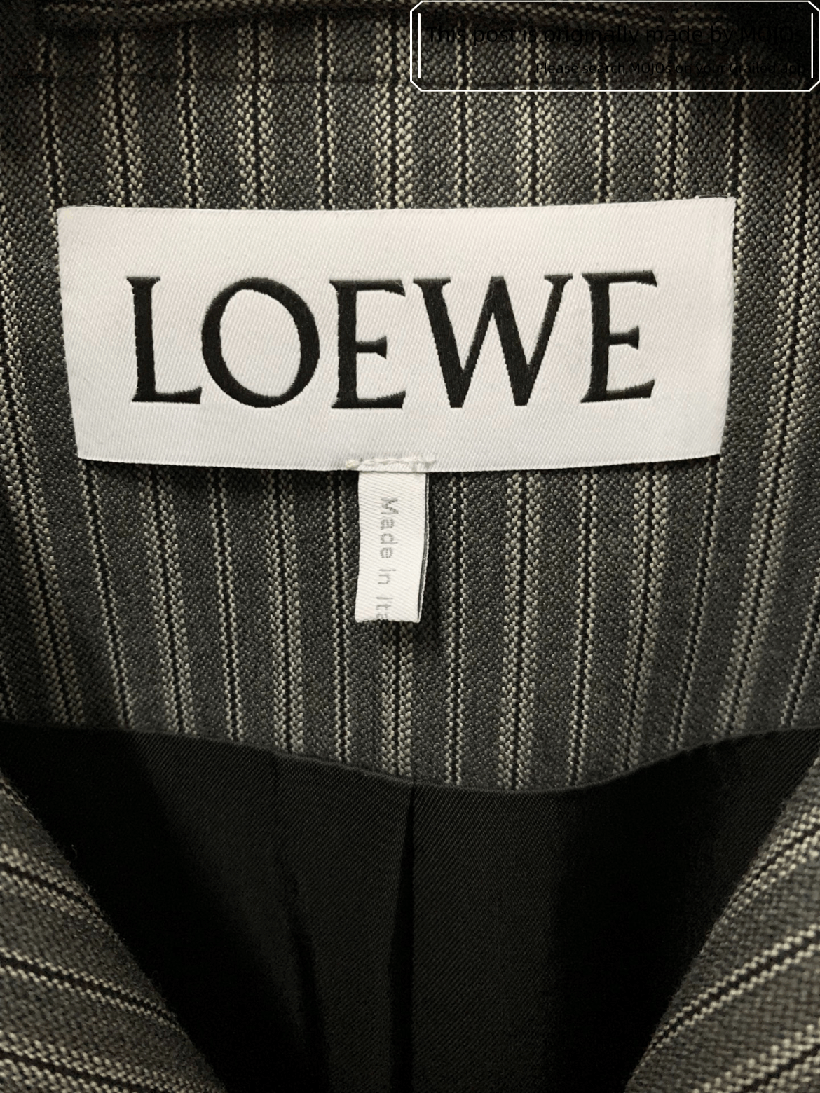 Loewe Sz 48 Loewe Runway Stripes Golden Button Jacket Size US M / EU 48-50 / 2 - 3 Thumbnail
