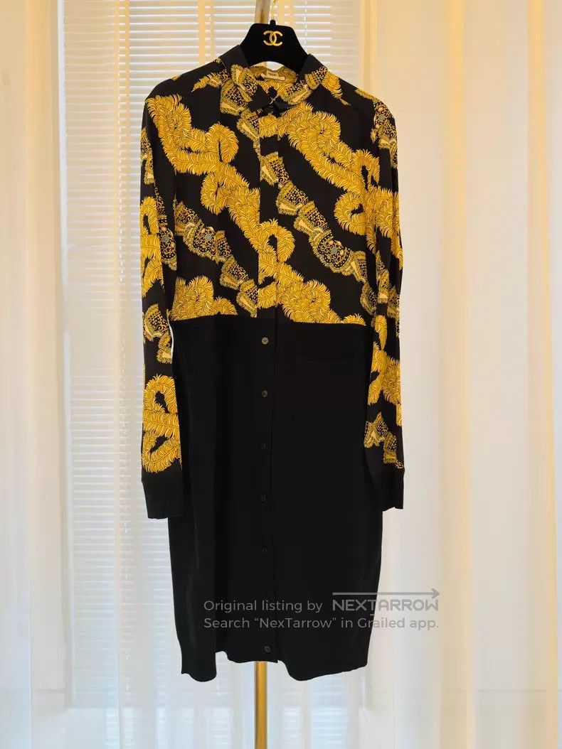 Hermes Hermes Silk Printed Patchwork Dress Size S / US 4 / IT 40 - 1 Thumbnail