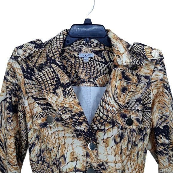 Vintage Vtg Cache Jacket Blazer Sz L Belted Punk Unique Rare Dragon Size L / US 10 / IT 46 - 4 Thumbnail