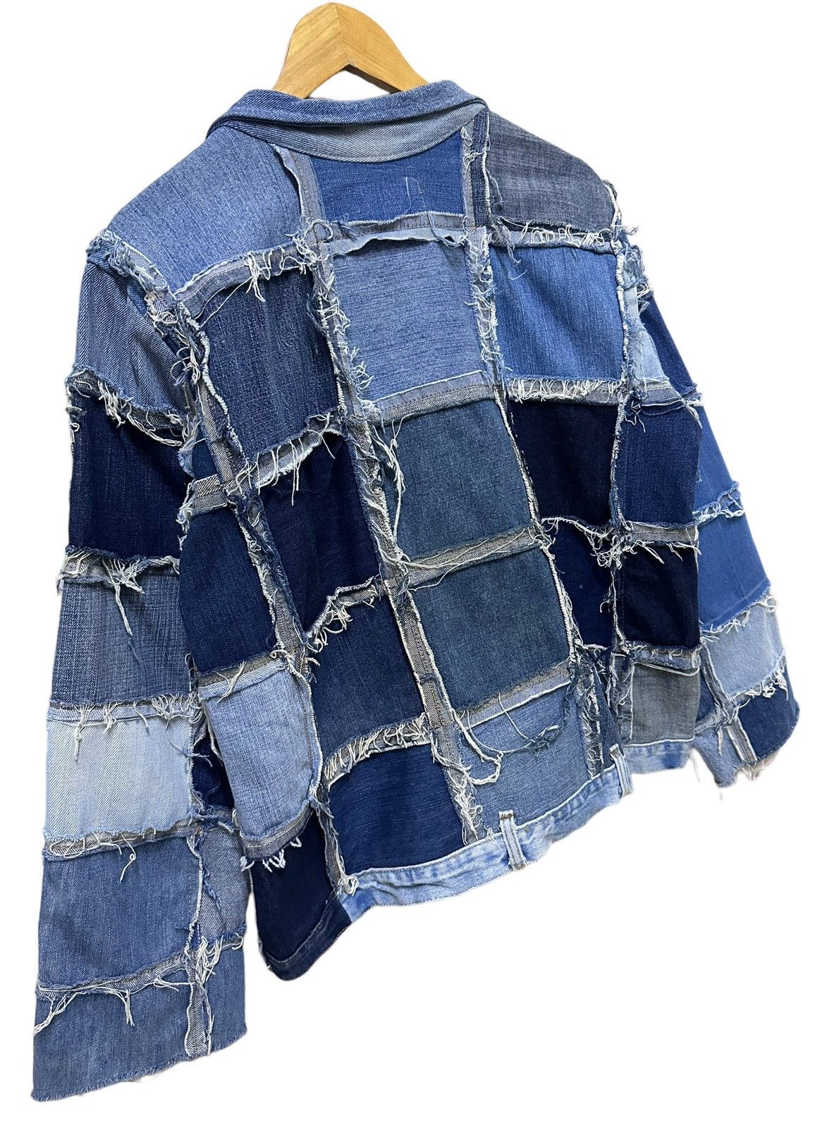 Hysteric Glamour × If Six Was Nine × Le Grande Bleu (L.G.B.) Reconstructed Levis Hagi Jeans Hysteric Glamour Jacket RARE Size US M / EU 48-50 / 2 - 5 Thumbnail