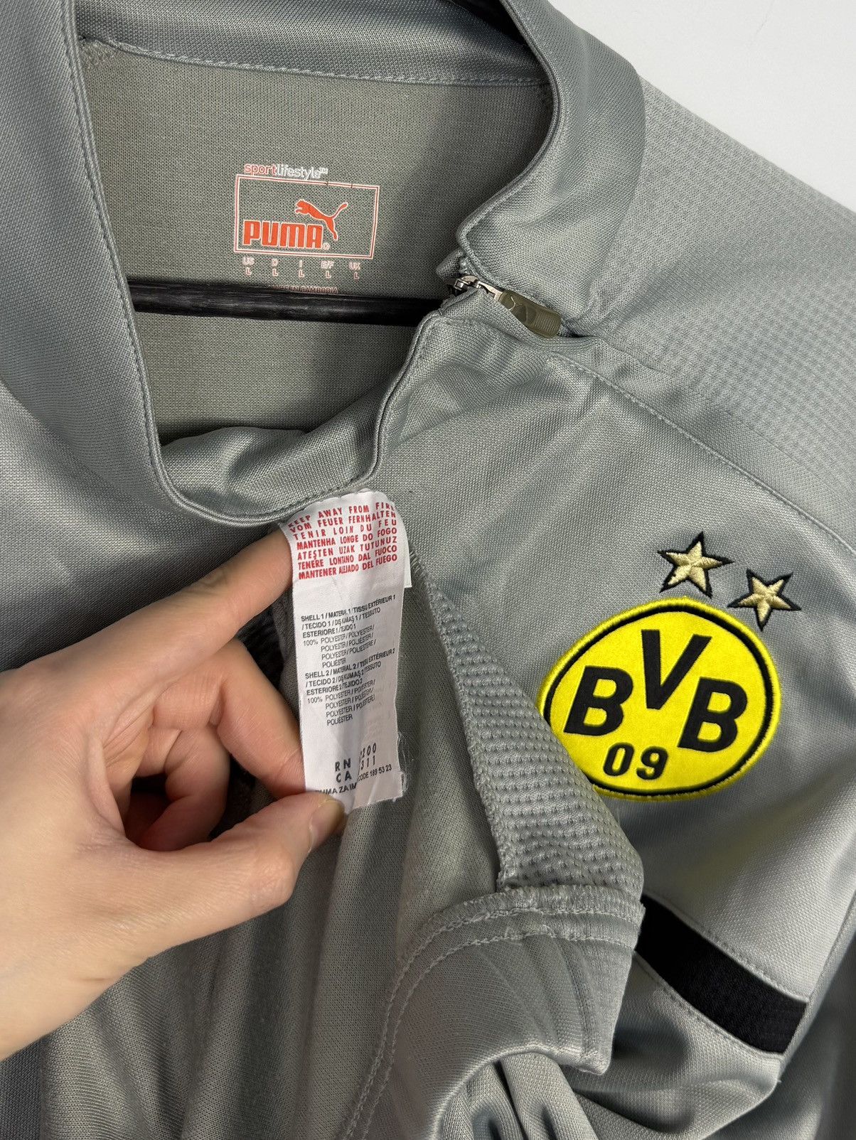 Puma Puma Borussia Dortmund 2013/2014 Sports Football Sweatshirt Size US L / EU 52-54 / 3 - 2 Thumbnail