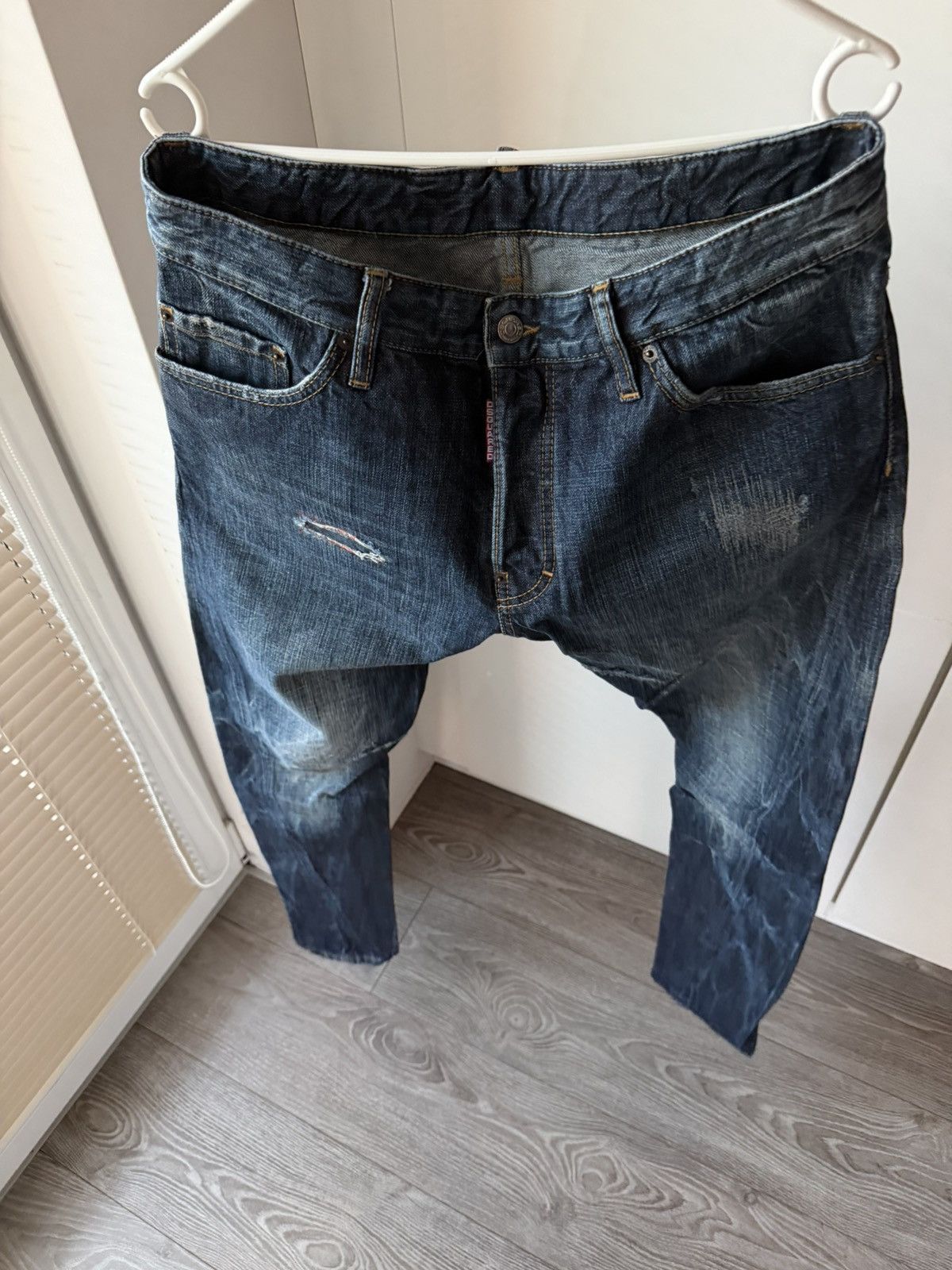 Dsquared2 Dsquared 2 Vintage Distressed Opium Rare Denim Jeans Size US 33 - 4 Thumbnail