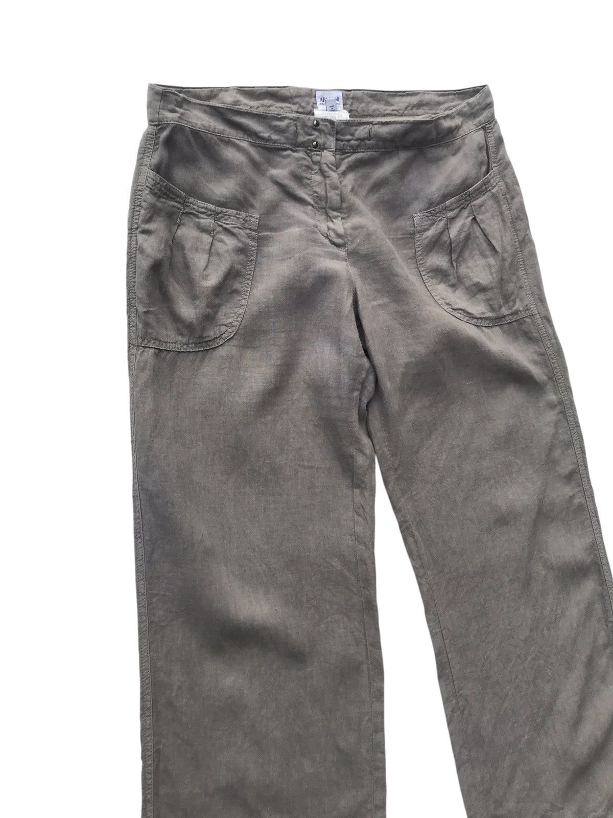 Armani Armani Collezioni Women Casual Pants Size 34" / US 12 / IT 48 - 6 Thumbnail
