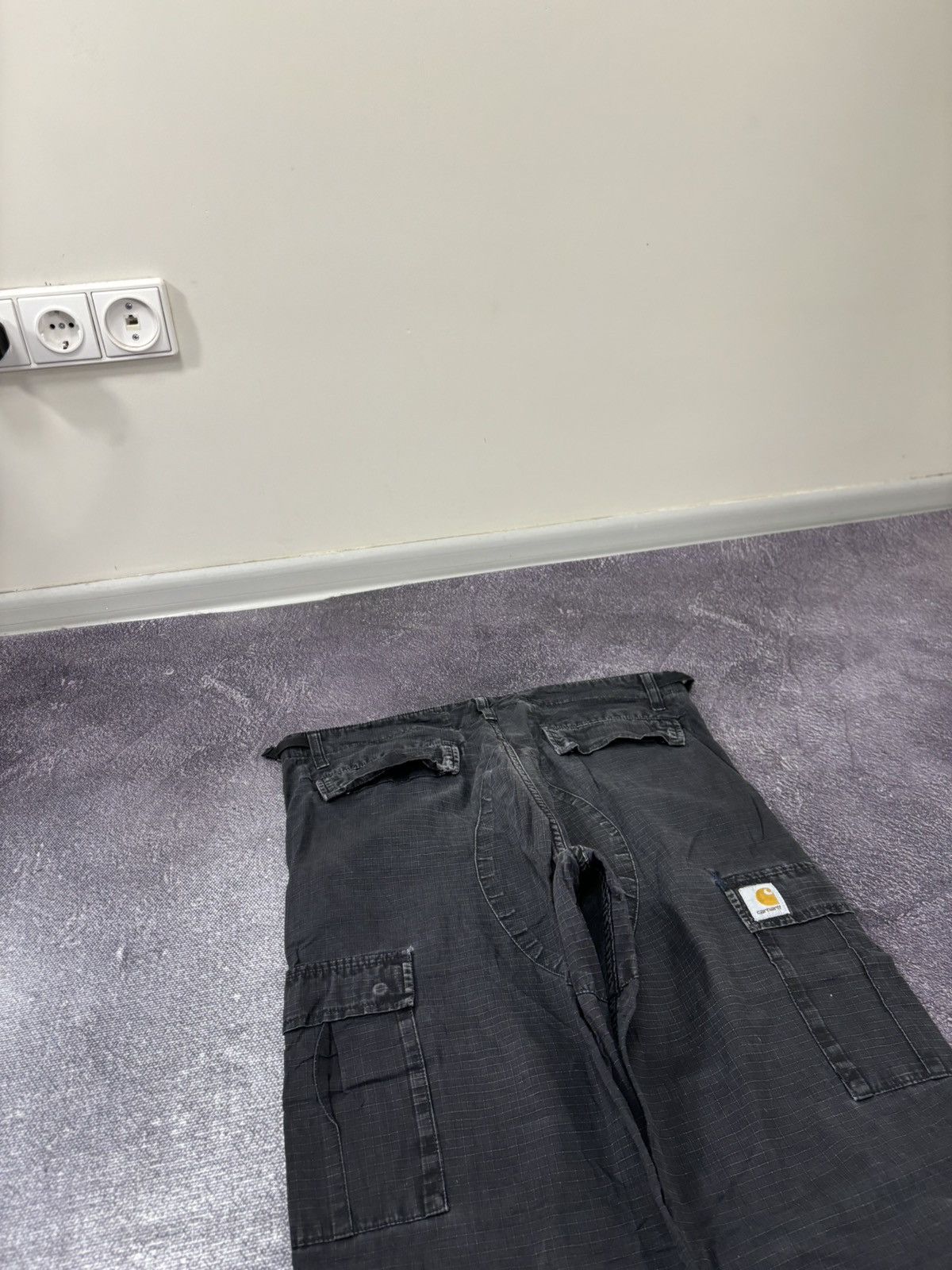 Carhartt Vintage Carhartt Y2K Black Hype Work Aviation Cargo Pants Size US 32 / EU 48 - 6 Thumbnail