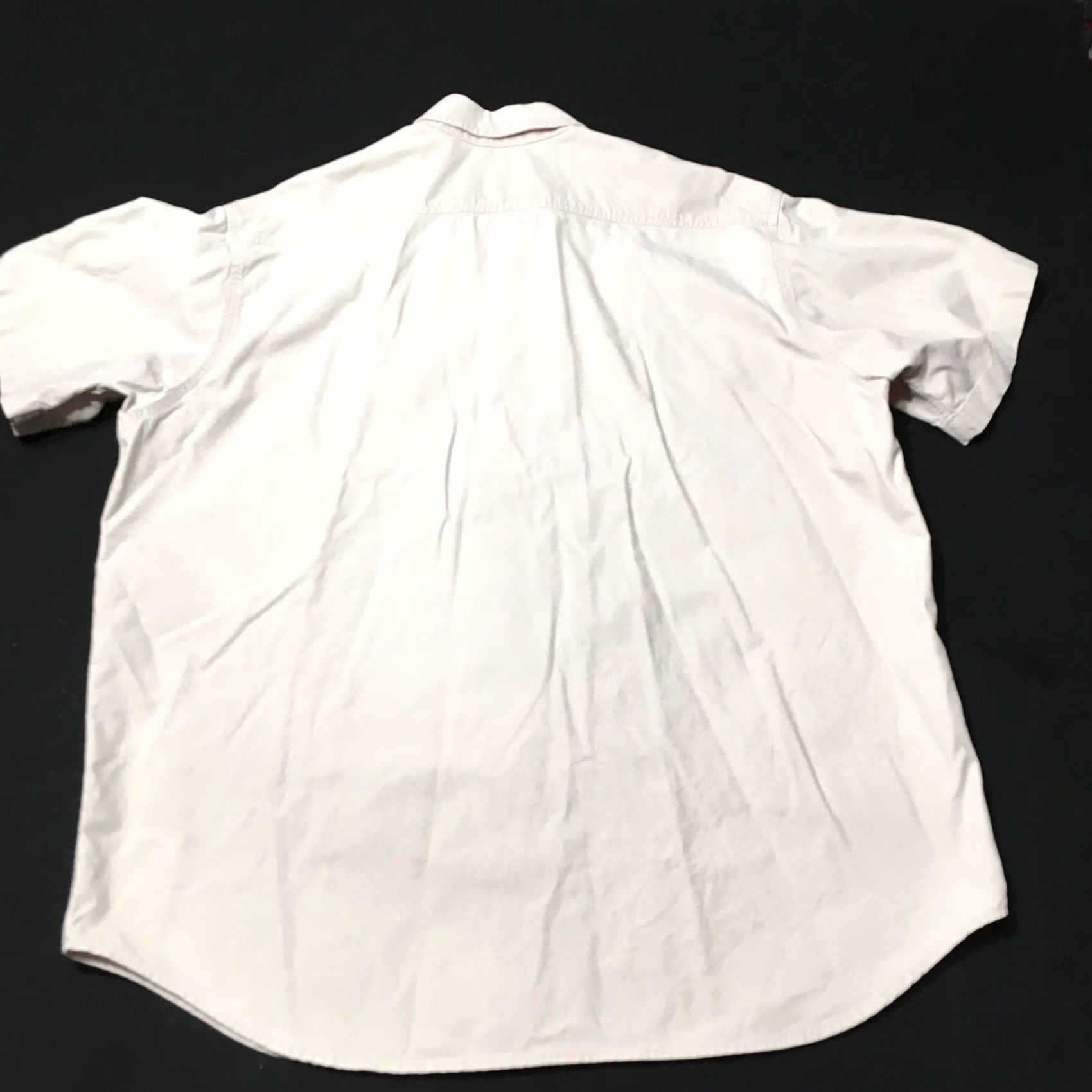 Carhartt Carhartt Mens Button Down Beige XXL Workwear Short Sleeve Size US 39 - 7 Thumbnail