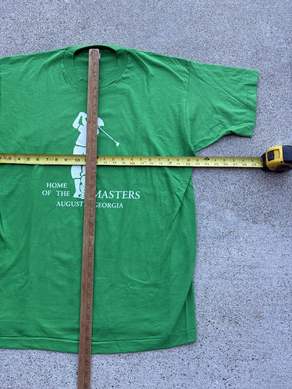 Fruit Of The Loom 1990s FOTL “Home Of The Masters” Augusta, GA Golf Tee Sz. XL Size US XL / EU 56 / 4 - 5 Thumbnail