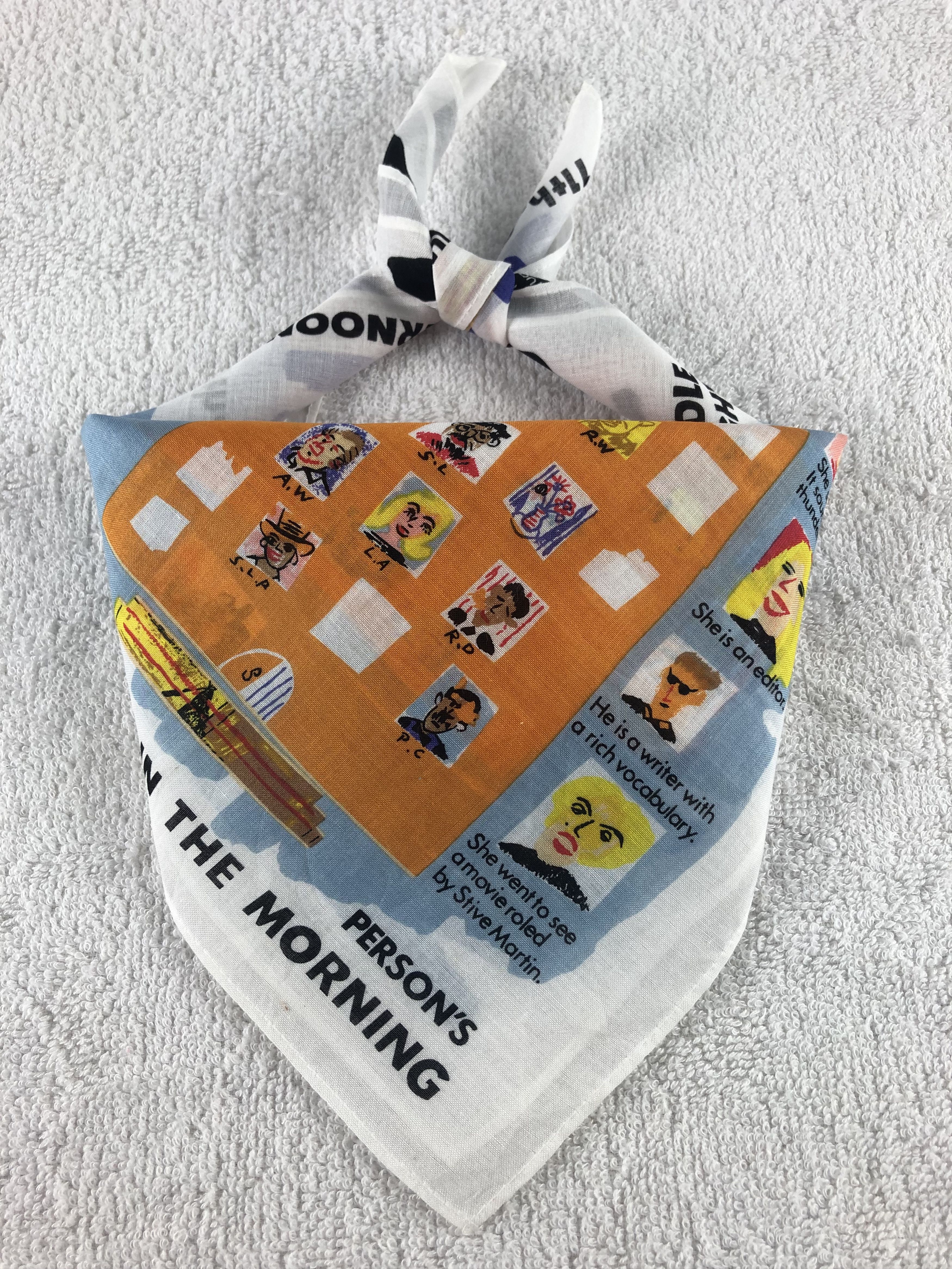 PERSON'S × Vintage Person's Handkerchief / Bandana / Neckerchief Size ONE SIZE - 1 Thumbnail