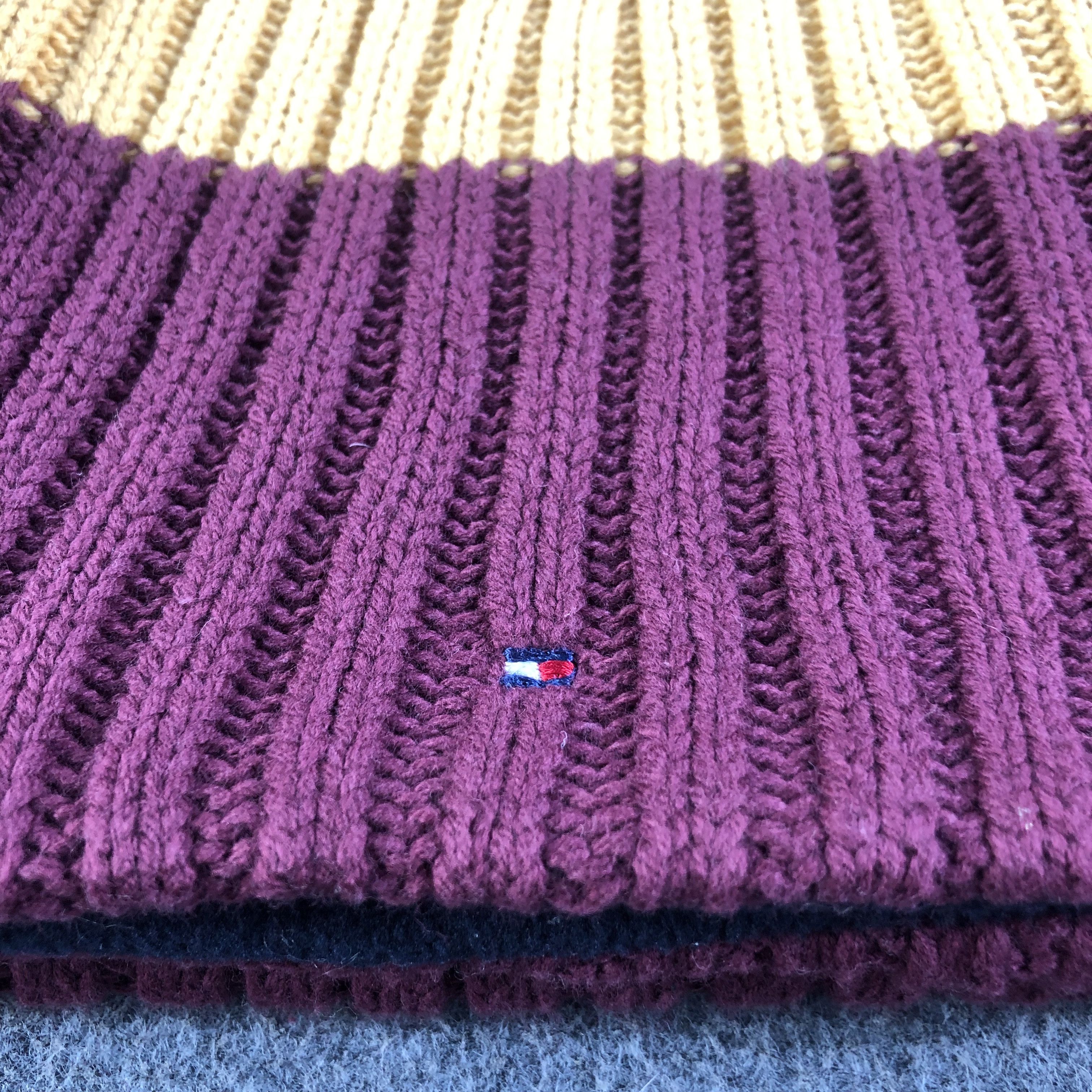 Tommy Hilfiger Tommy Hilfiger Scarf Muffler Neck Warmer V1116 Size ONE SIZE - 4 Thumbnail
