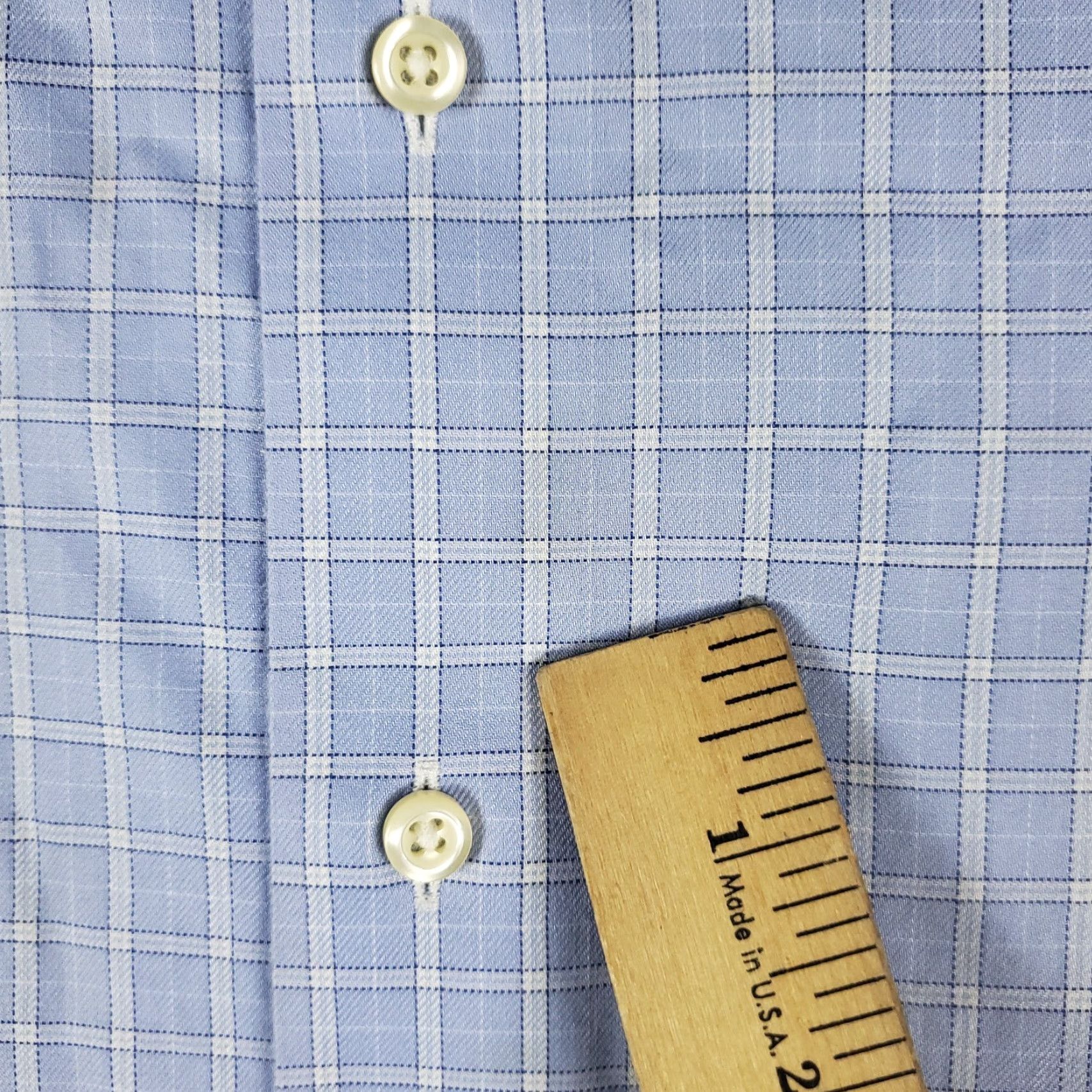 Brooks Brothers Brooks Brothers Shirt Mens 16 Blue Plaid Regent Dress Button Up Long Sleeve Modern Classic Dress Shirt Mens Regular Blue Plaid Size 42R - 3 Thumbnail