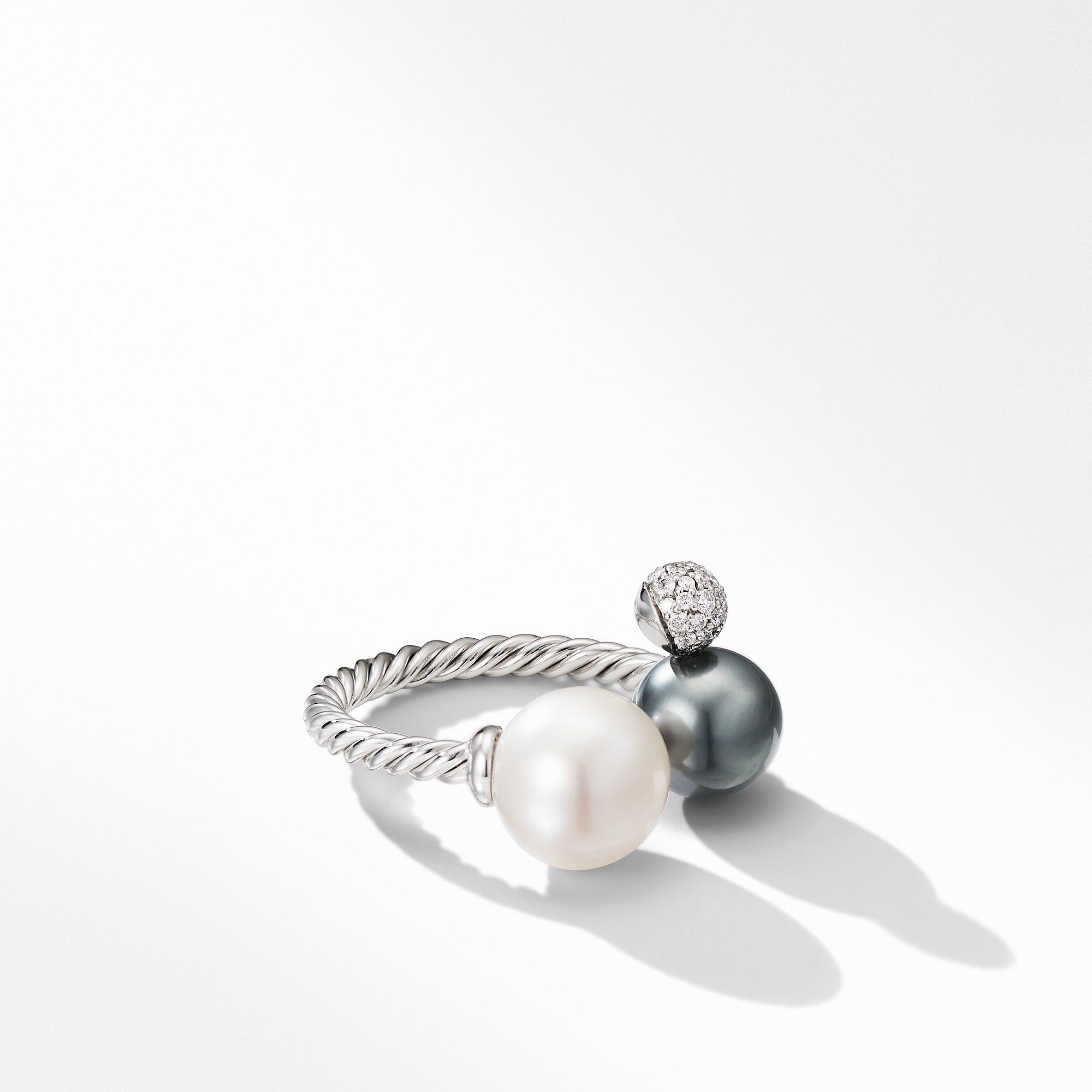 David Yurman o1w1db10325 R14880D Ring in 18K White Gold and Diamonds Size ONE SIZE - 1 Preview