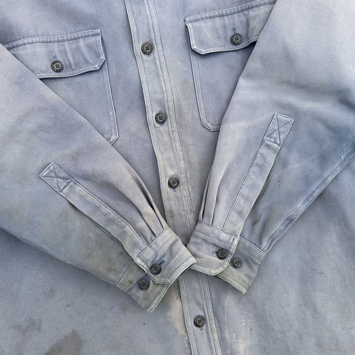 Levi's VTG 2000’s Levis Faded Distressed Button Up Shirt Size US M / EU 48-50 / 2 - 4 Thumbnail
