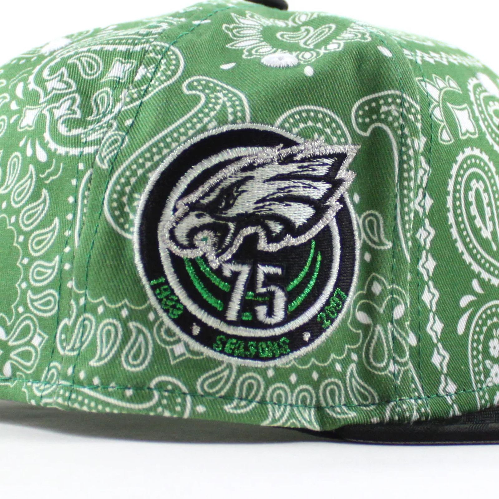 New Era Philadelphia Eagles 75 Years New Era 59FIFTY Hat Sz 7 1/2 Size ONE SIZE - 7 Thumbnail