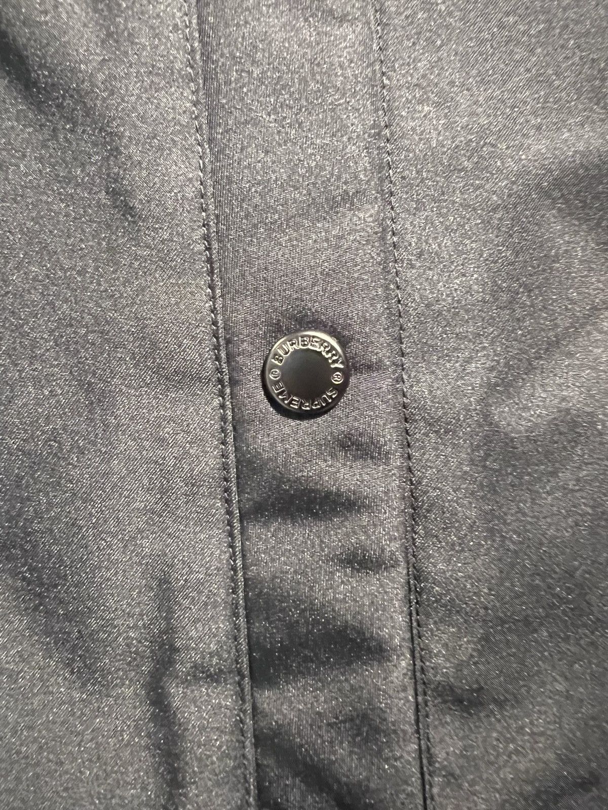 Burberry × Supreme Supreme Burberry Shearling collar down puffer jacket Size US L / EU 52-54 / 3 - 3 Thumbnail
