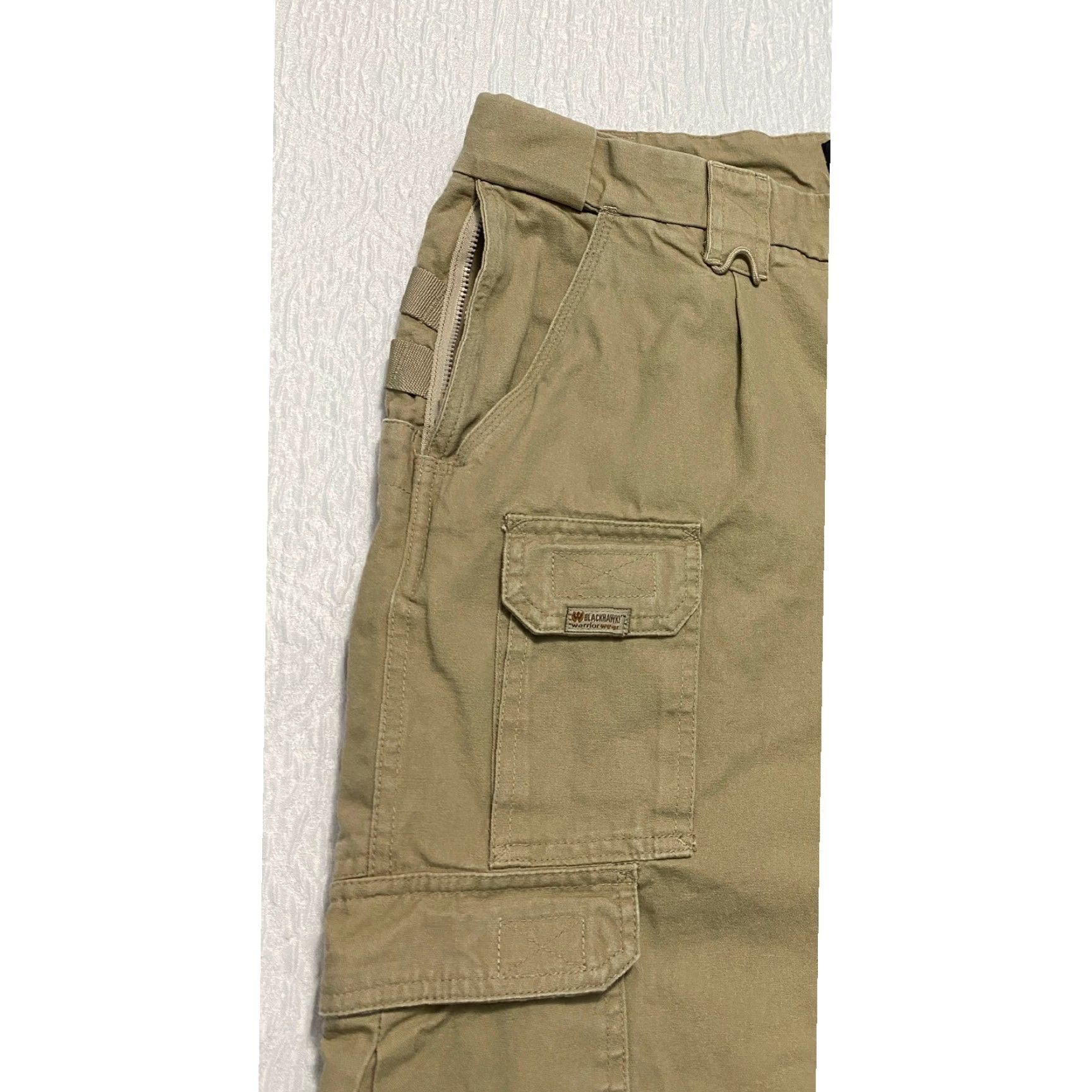 Vintage BLACKHAWK! Warrior Wear Tactical Cargo Pants Men's Size 42×30 Beige Utility Size US 42 / EU 58 - 2 Thumbnail