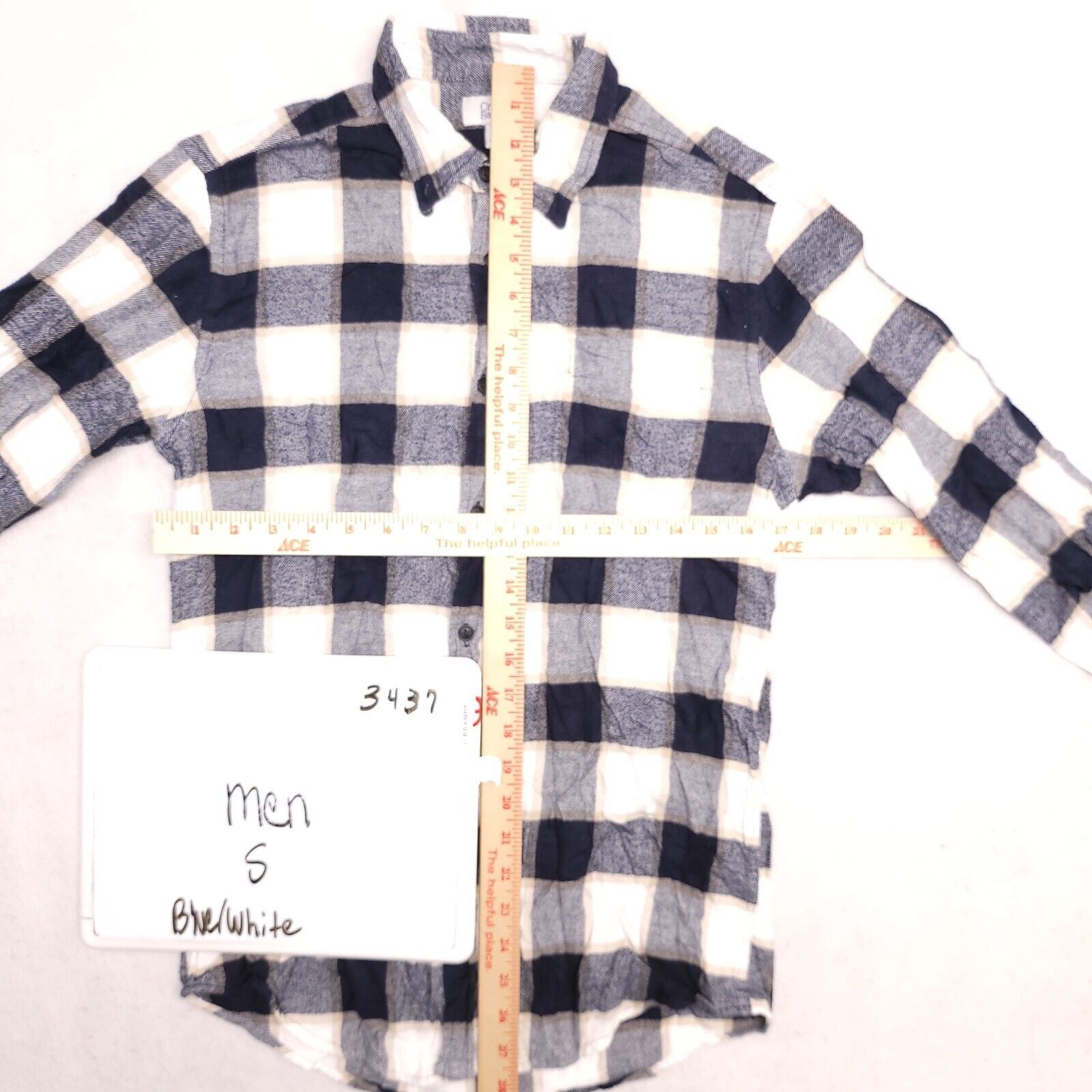 Croft & Barrow Croft & Barrow Buffalo Check Flannel Shirt Mens Size s Blue Size US S / EU 44-46 / 1 - 6 Thumbnail