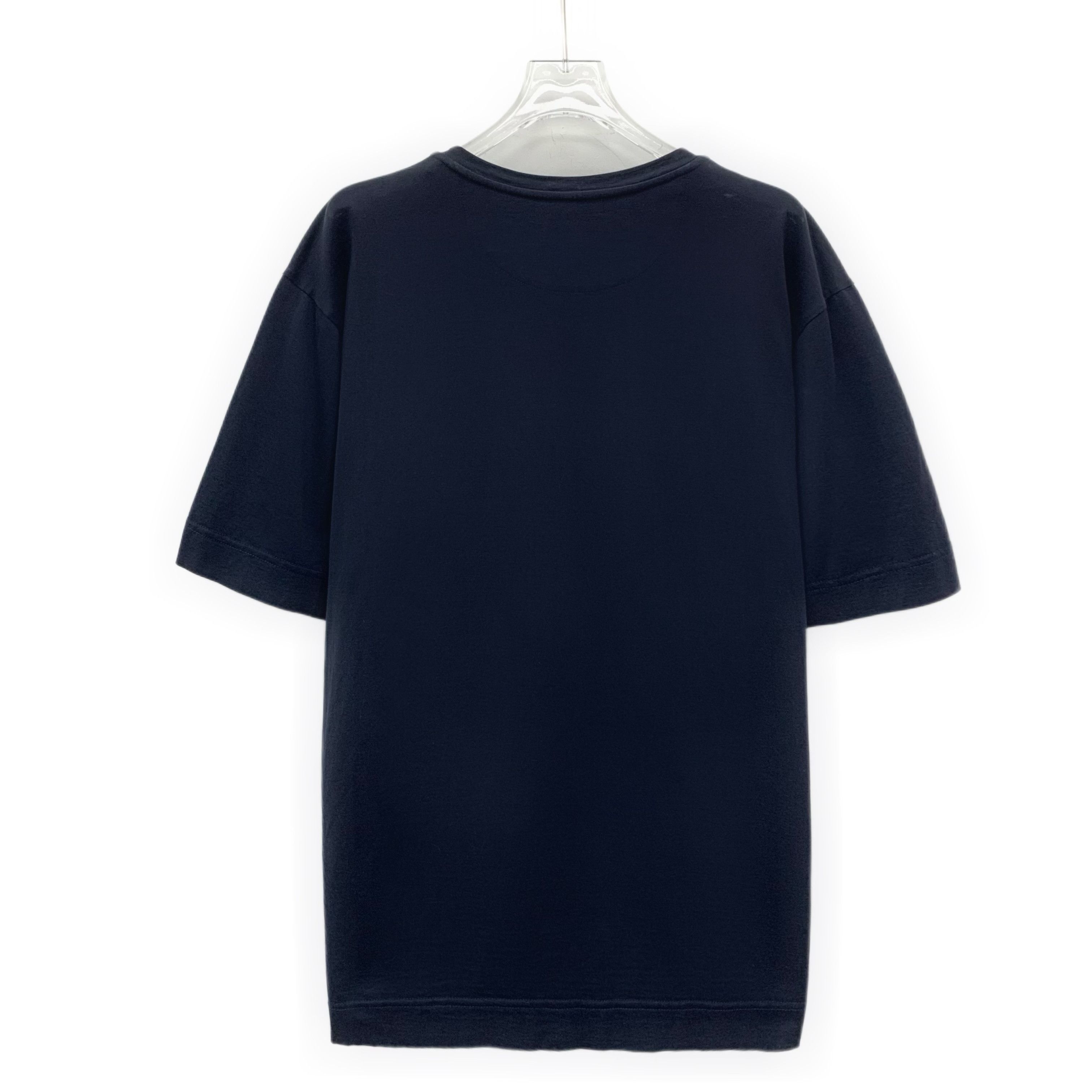 Fendi Fendi Map Embossed T-Shirt Navy (M) Size US M / EU 48-50 / 2 - 2 Thumbnail