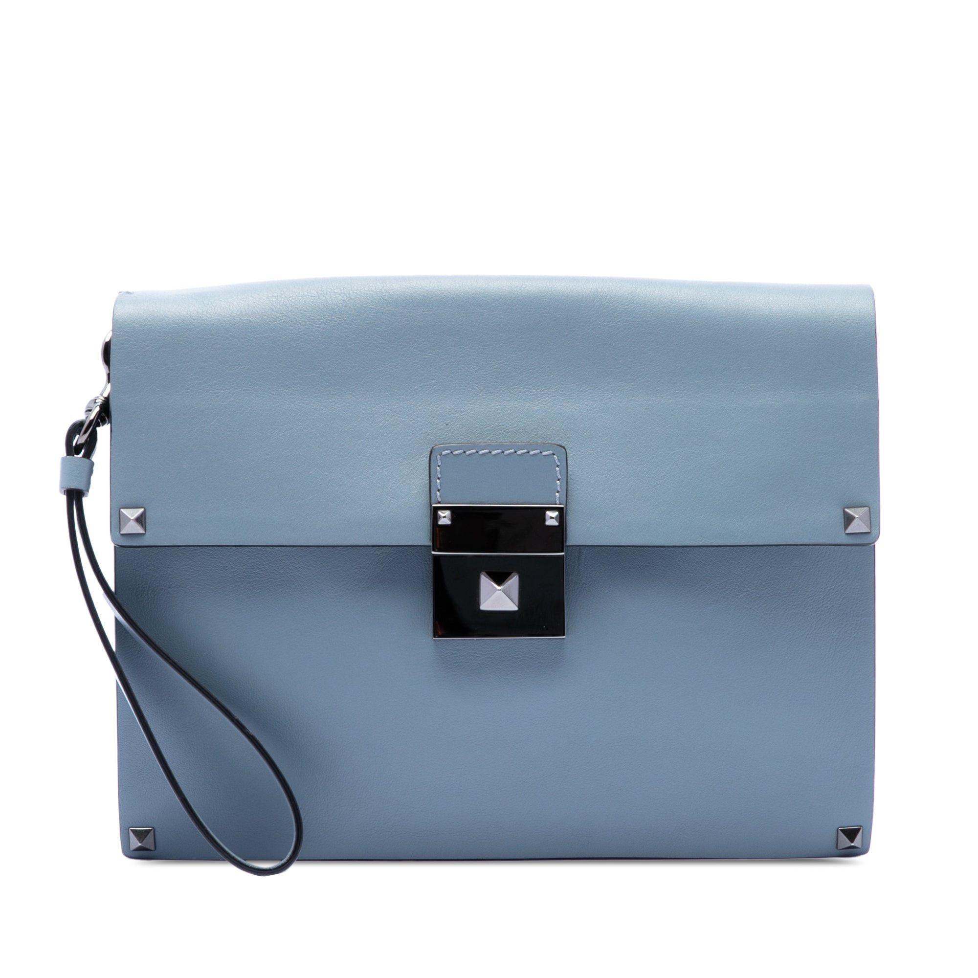 Valentino Leather Rockstud Wristlet Clutch Size ONE SIZE - 1 Thumbnail