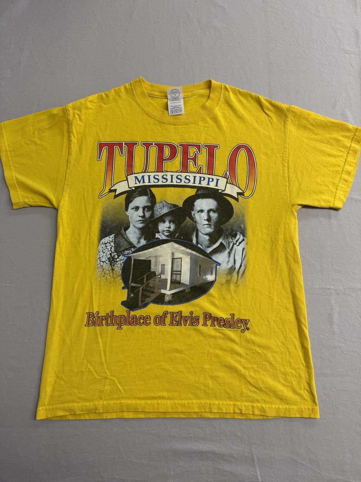 Delta Birthplace of Elvis Presley T-shirt Tupelo Mississippi - M Size US M / EU 48-50 / 2 - 1 Thumbnail