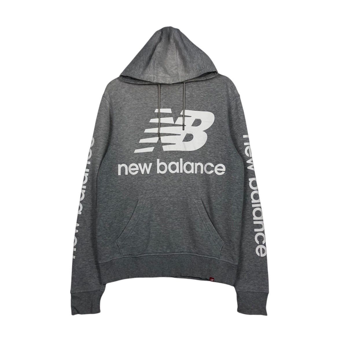 Japanese Brand 📌Vintage Hoodie Sweater New Balance Big Logo Spell Out Size US XS / EU 42 / 0 - 2 Thumbnail