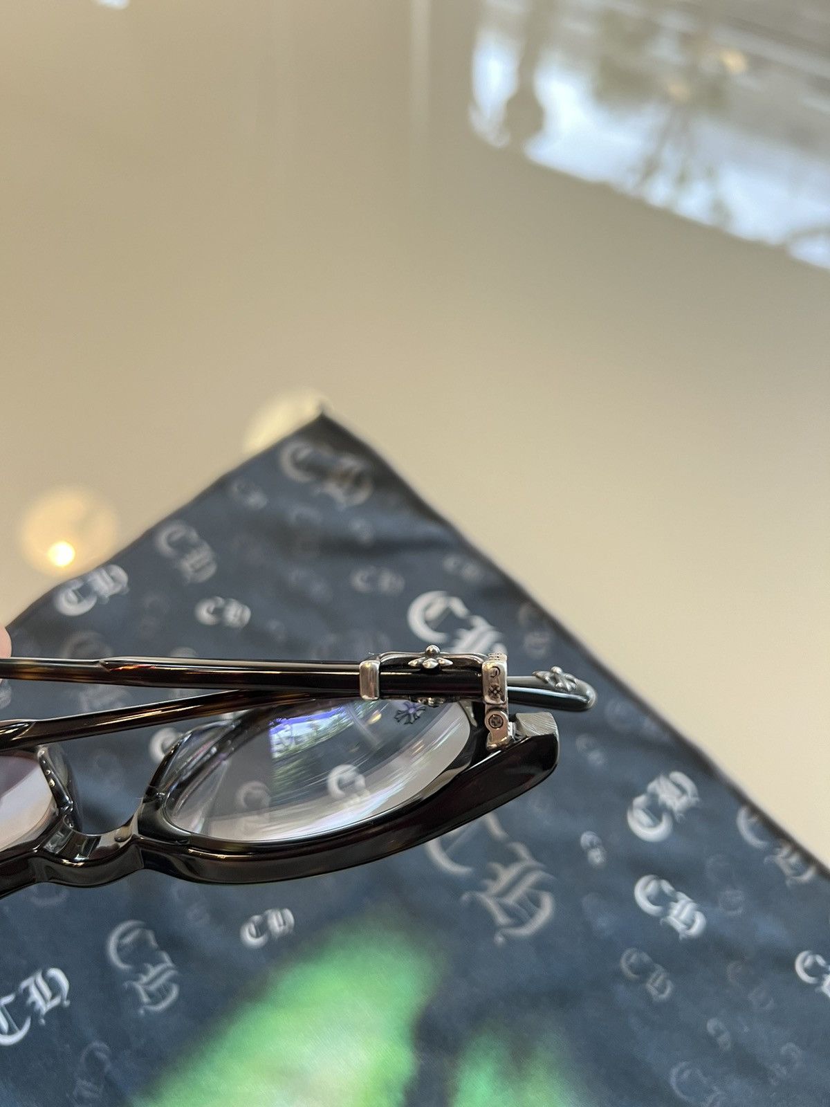 Chrome Hearts Chrome Hearts Midnight Glasses “Pump Me” | Grailed