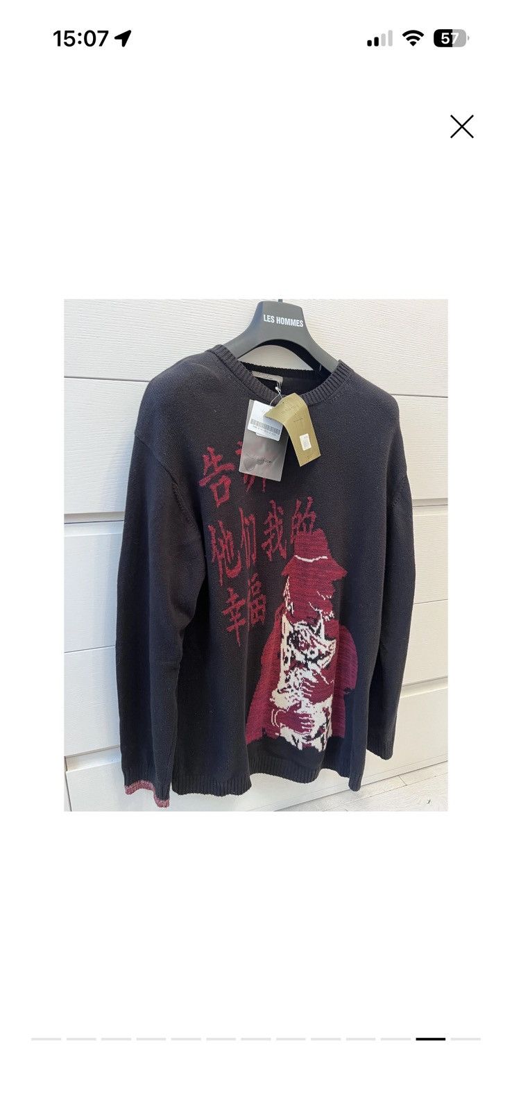 Yohji Yamamoto Yohji Yamamoto Mainline AW 2016 Size US L / EU 52-54 / 3 - 11 Thumbnail