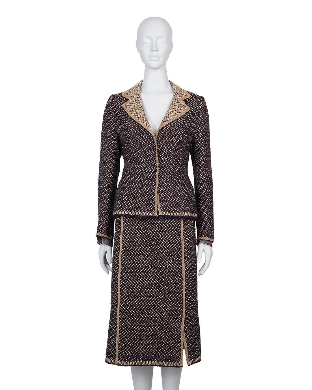Prada Prada F/W2000 Blazer+Skirt Set Size M / US 6-8 / IT 42-44 - 1 Thumbnail