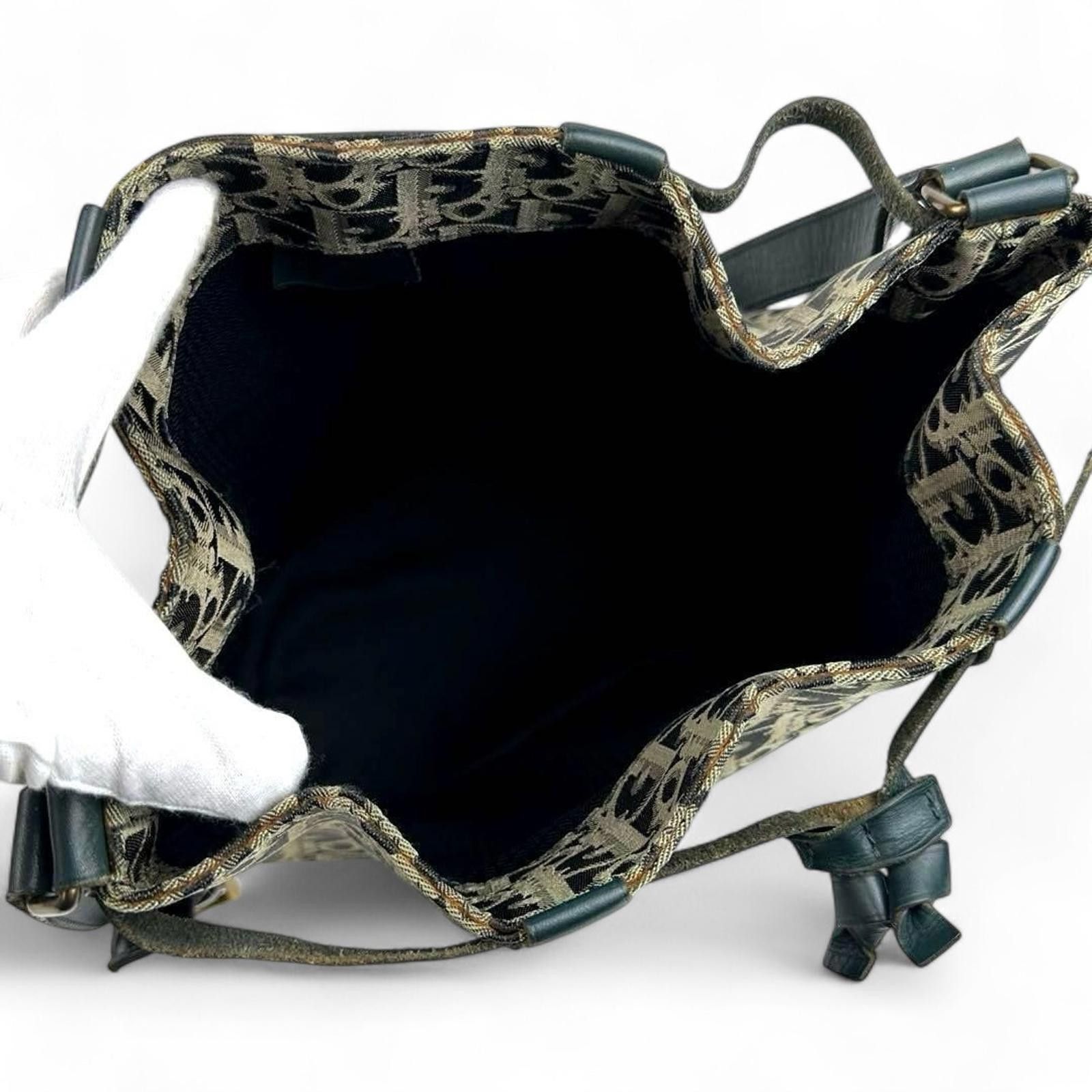 Christian Dior Monsieur Christian Dior - Vintage Monogram Bucket Bag Size ONE SIZE - 7 Thumbnail