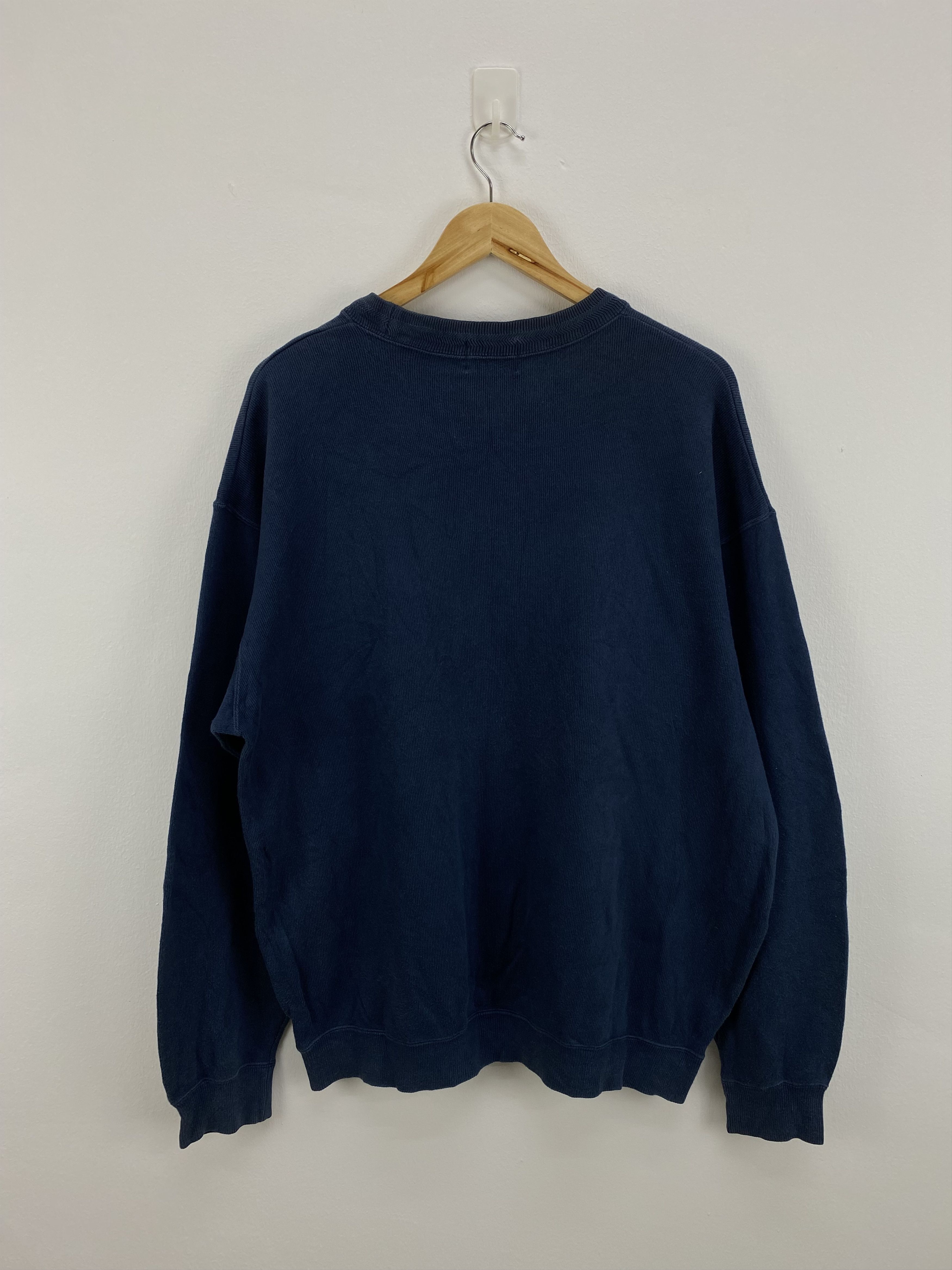 Hiroko Koshino Homme × Vintage Minimalist Sweater Sweatshirt Hiroko Koshino Size US XXL / EU 58 / 5 - 2 Thumbnail