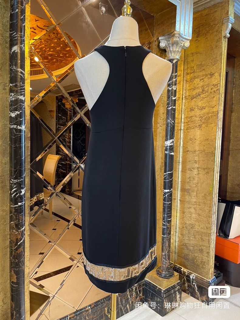 Versace Versace Rhinestone dress dress Size M / US 6-8 / IT 42-44 - 6 Thumbnail