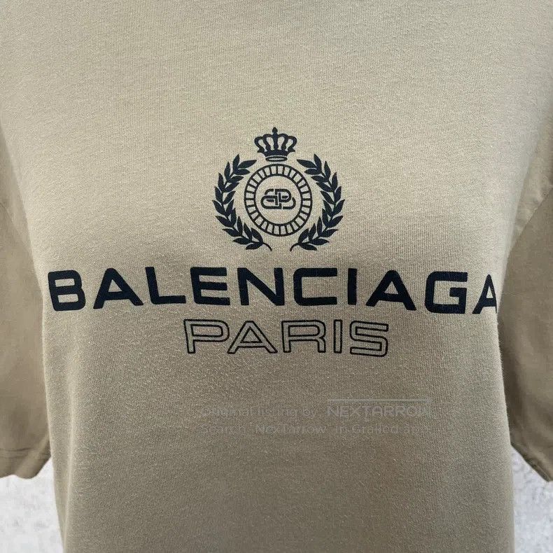 Balenciaga Balenciaga Crown Wheat Short-Sleeve T-Shirt Size US S / EU 44-46 / 1 - 2 Thumbnail