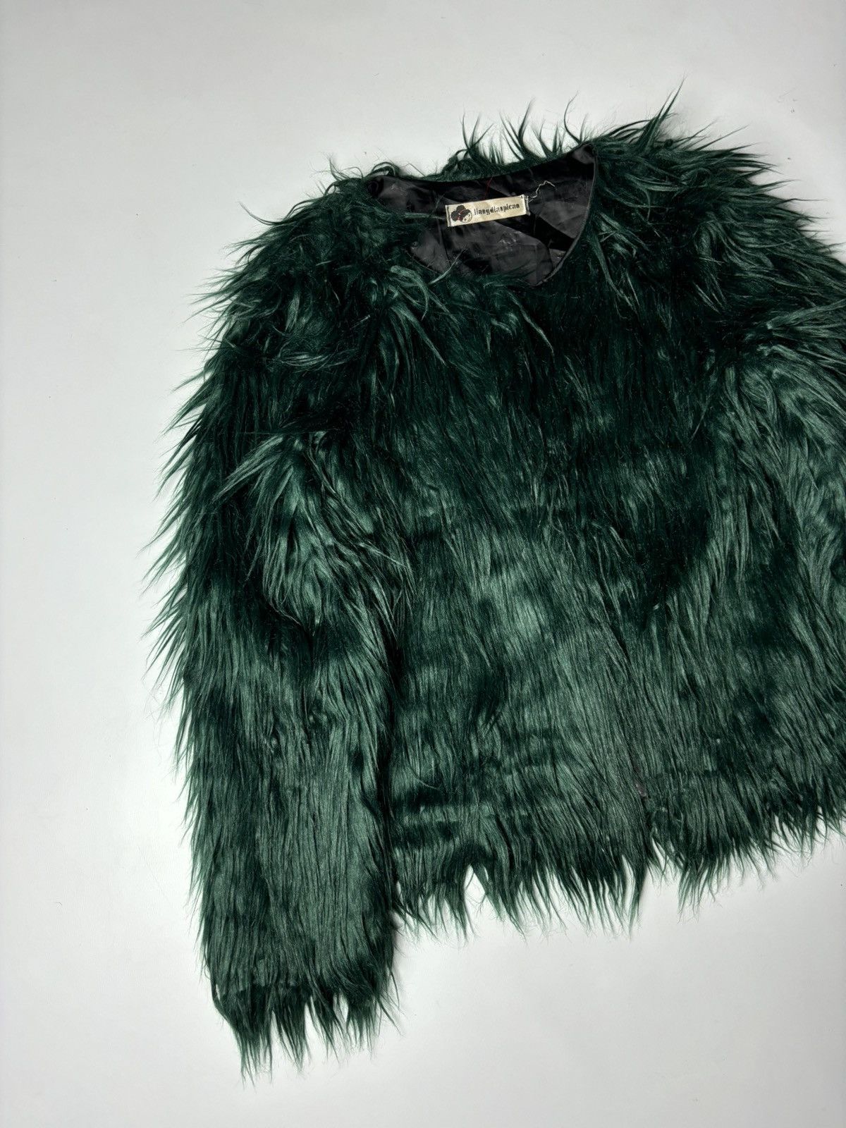 Japanese Brand × Vintage Vintage faux fur avant garde coat opium style jacket Size M / US 6-8 / IT 42-44 - 8 Thumbnail