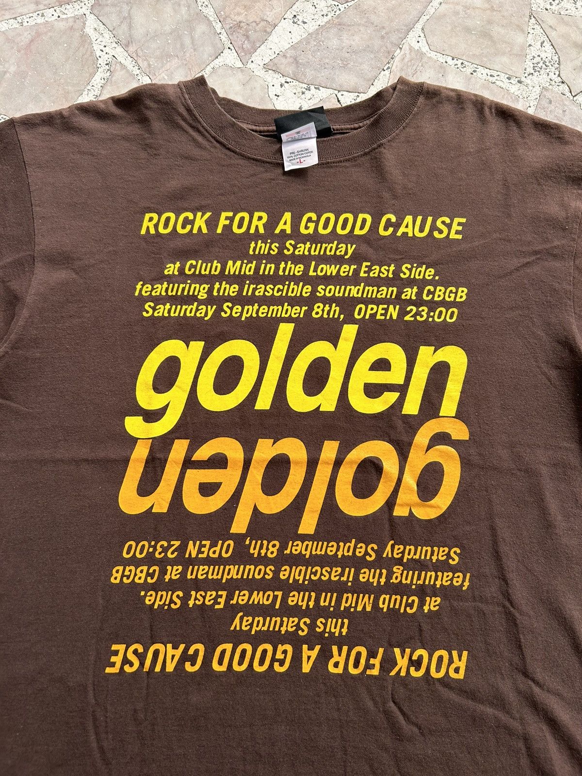 Octopus Octopus Army X Anvil Vintage mirror print Brown Tee Size US L / EU 52-54 / 3 - 3 Thumbnail