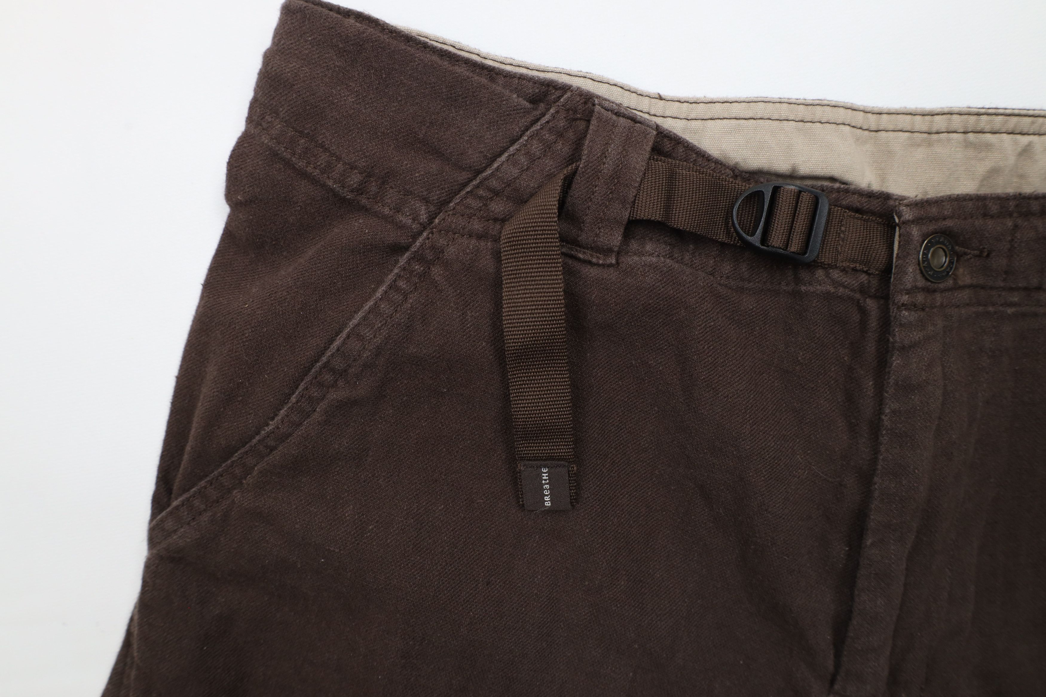 Prana × Vintage prAna Breathe Belted Hemp Organic Cotton Blend Hiking Pants Size US 36 / EU 52 - 8 Thumbnail