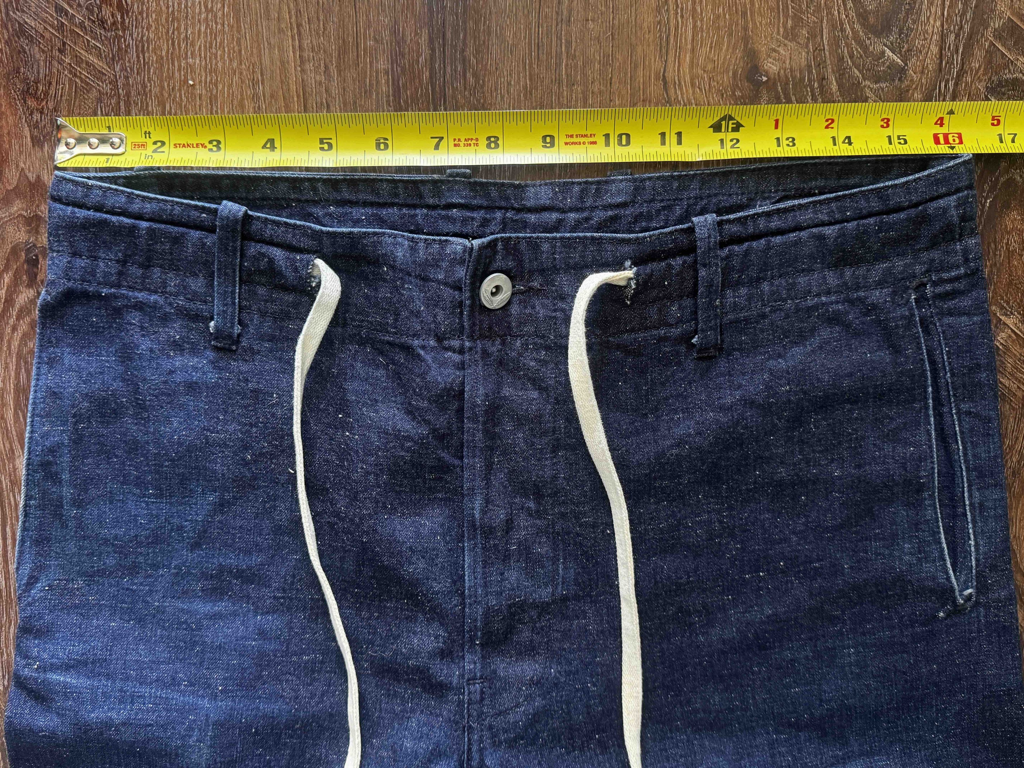 Rogue Territory Rouge Territory/RGT Rare Boarder Pant Japanese Neppy Denim Size US 32 / EU 48 - 6 Thumbnail