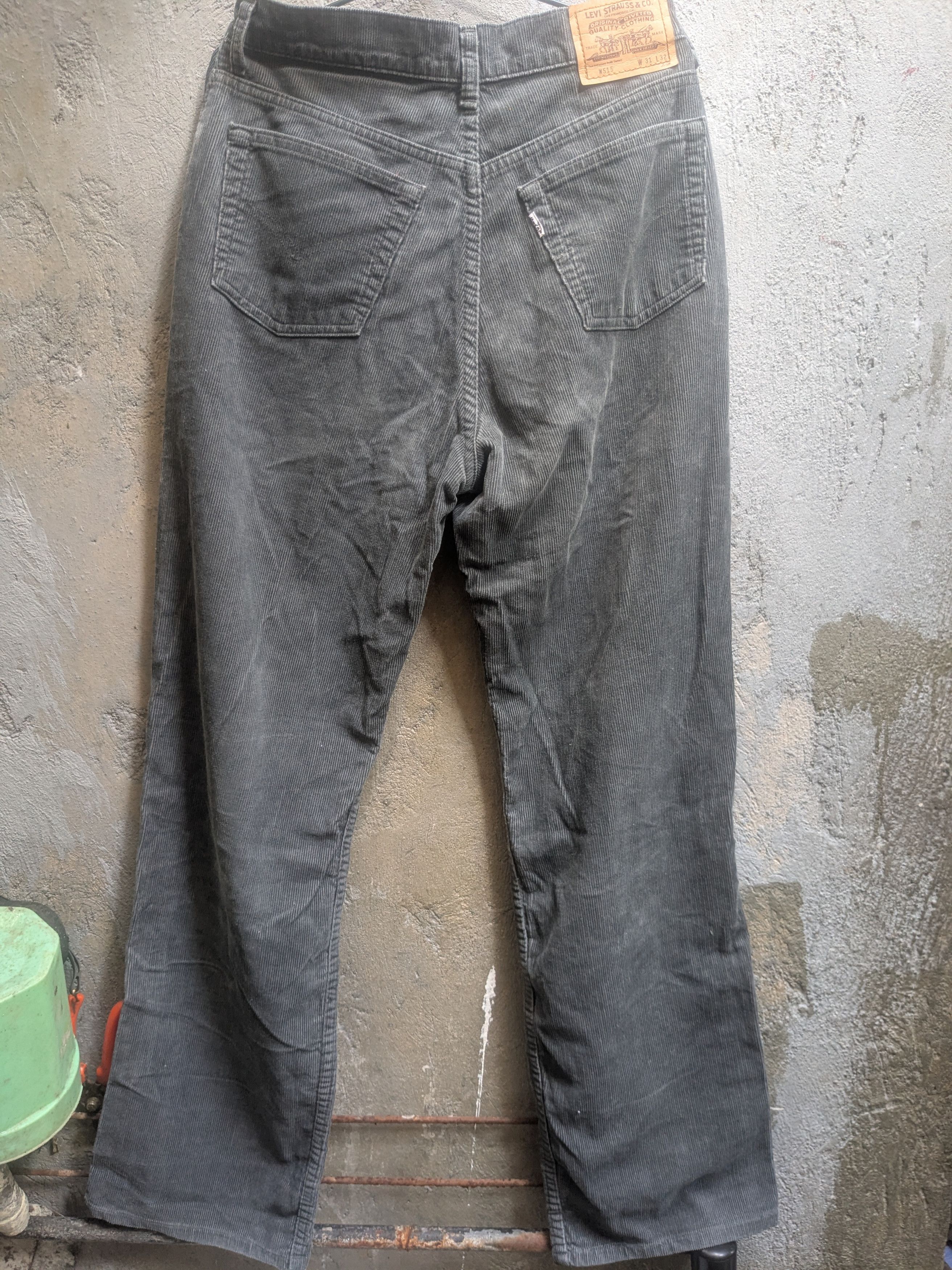 Levi's Levis corduroy jeans pants made in Japan vintage gray Size US 31 - 1 Thumbnail