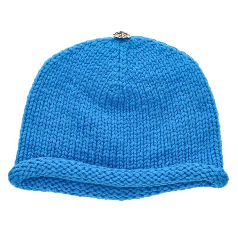 Chrome Hearts chrome hearts leather cross patch cashmere Beanie Size ONE SIZE - 2 Thumbnail