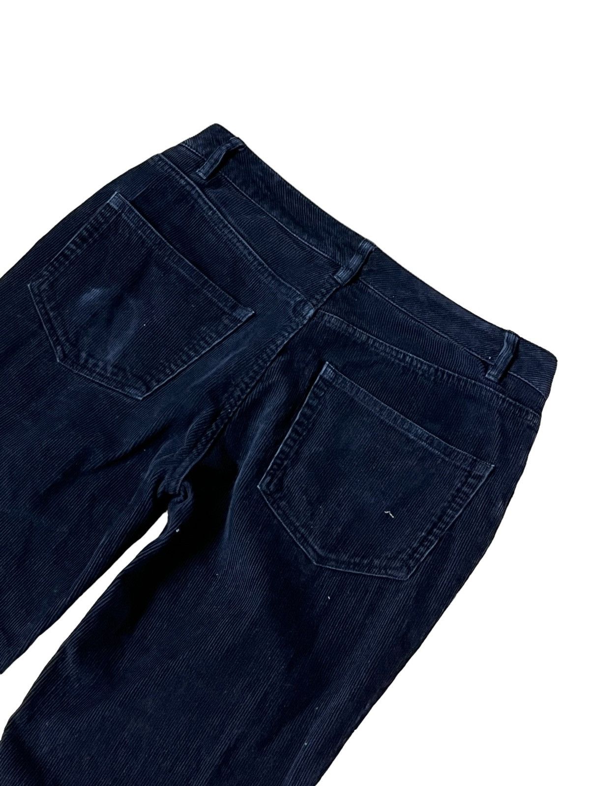 A.P.C. A.P.C RUE DE FLEURUS CORDUROY SUPER BLACK JEANS Size US 29 - 6 Thumbnail