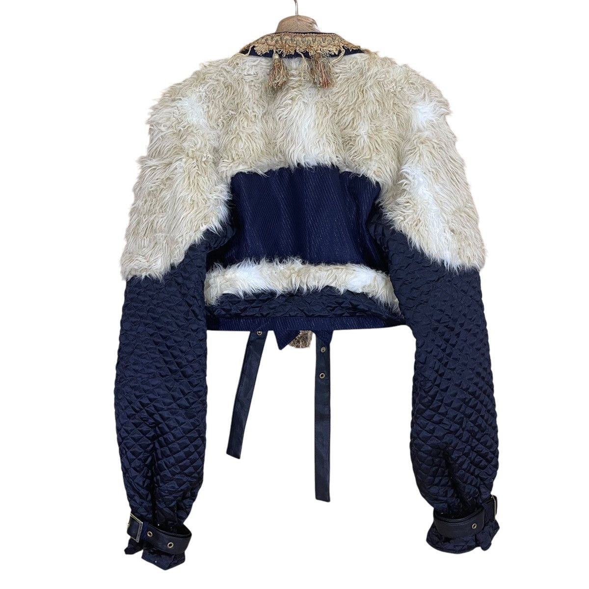 Beauty Beast JAPANASE FUR CROPPED JACKET INSPIRED JEAN PAUL GAULTIER Size US S / EU 44-46 / 1 - 11 Thumbnail