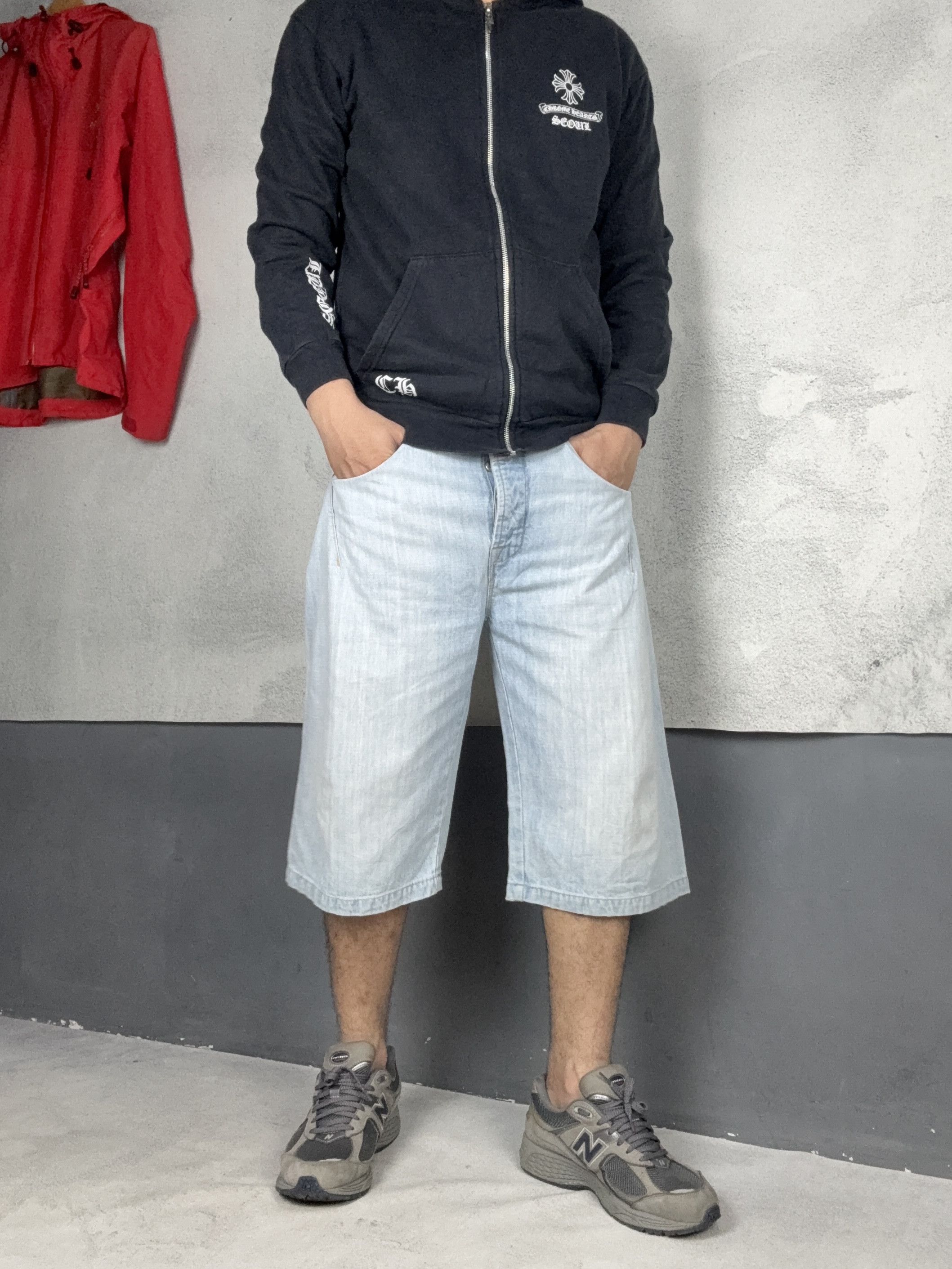 Marithe + Francois Girbaud Marithe Francois Girbaud Jorts Denim Size US 36 / EU 52 - 3 Thumbnail