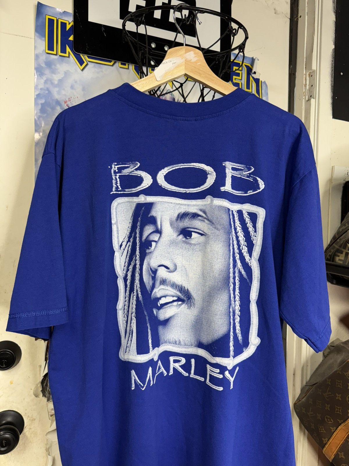 Vintage Vintage 90’s Bob Marley T-Shirt Vtg Rap Tee Size Large Size US L / EU 52-54 / 3 - 5 Thumbnail