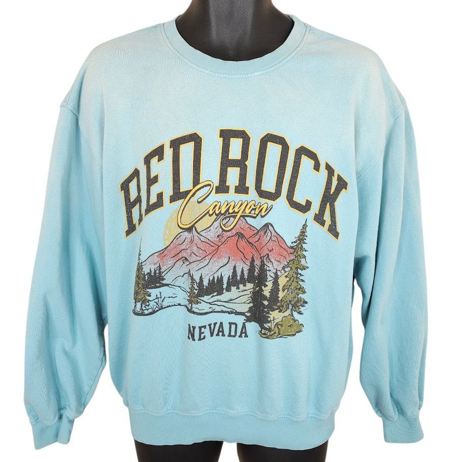 Other Red Rock Canyon Sweatshirt Mens Size XL Blue Nevada Travel Size US XL / EU 56 / 4 - 1 Thumbnail