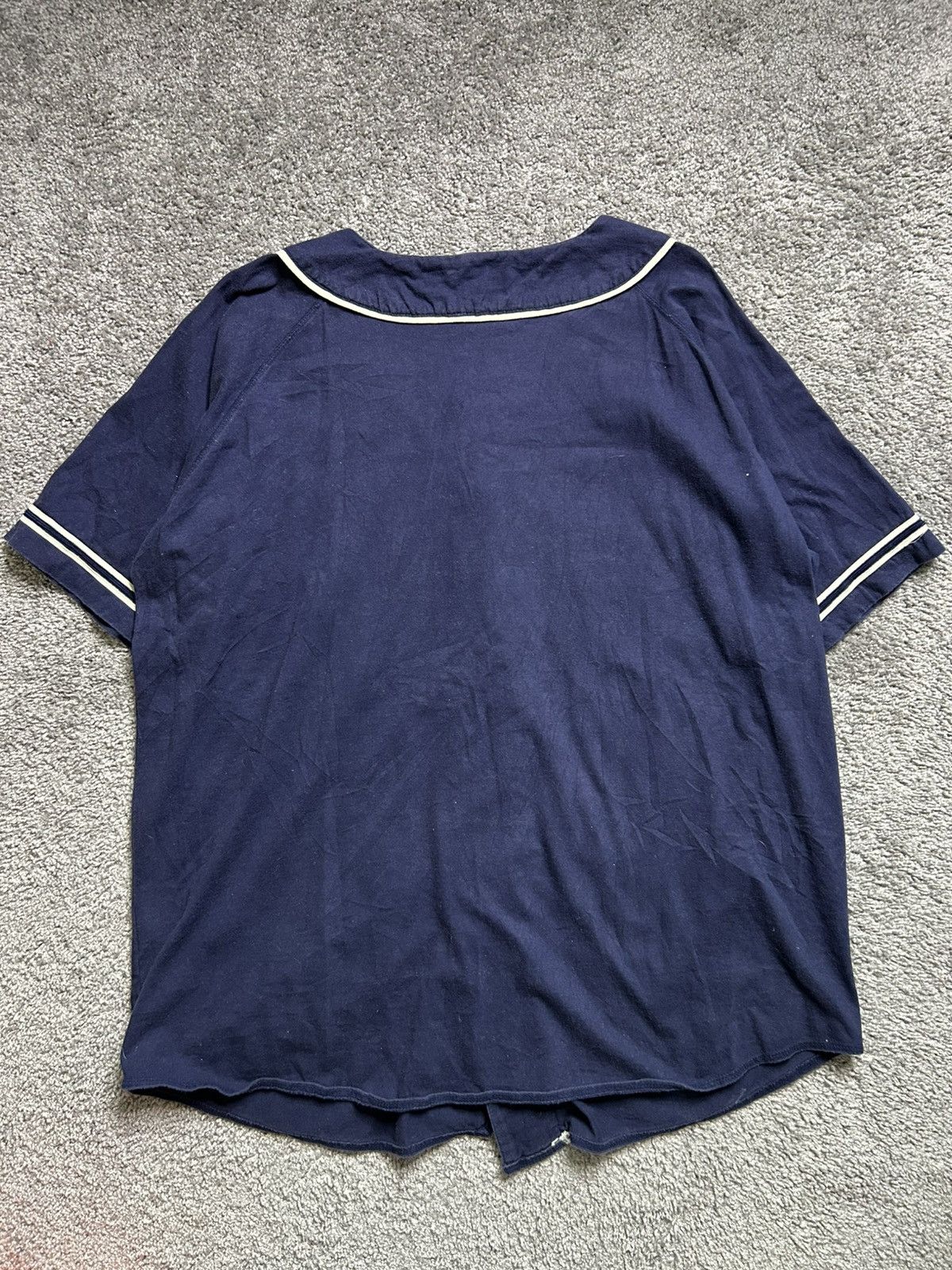 Vintage Vintage 90s New York Yankees Russell MLB Baseball Jersey Size US XL / EU 56 / 4 - 6 Thumbnail