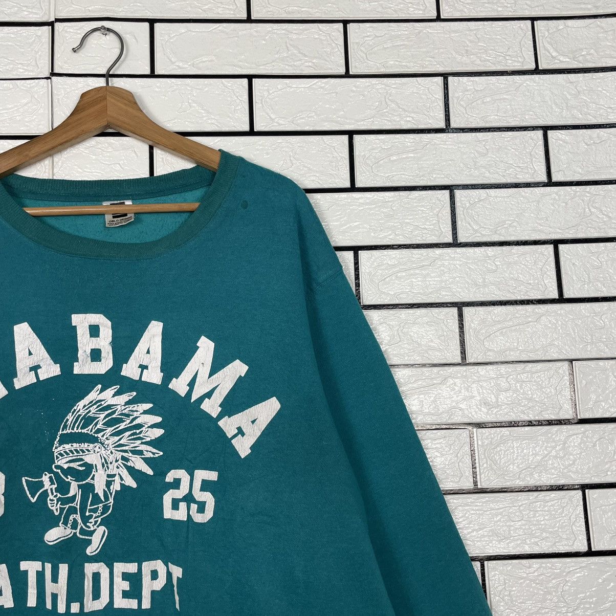 Japanese Brand Alabama Athletic Department Crewneck Sweatshirt Size US L / EU 52-54 / 3 - 5 Thumbnail